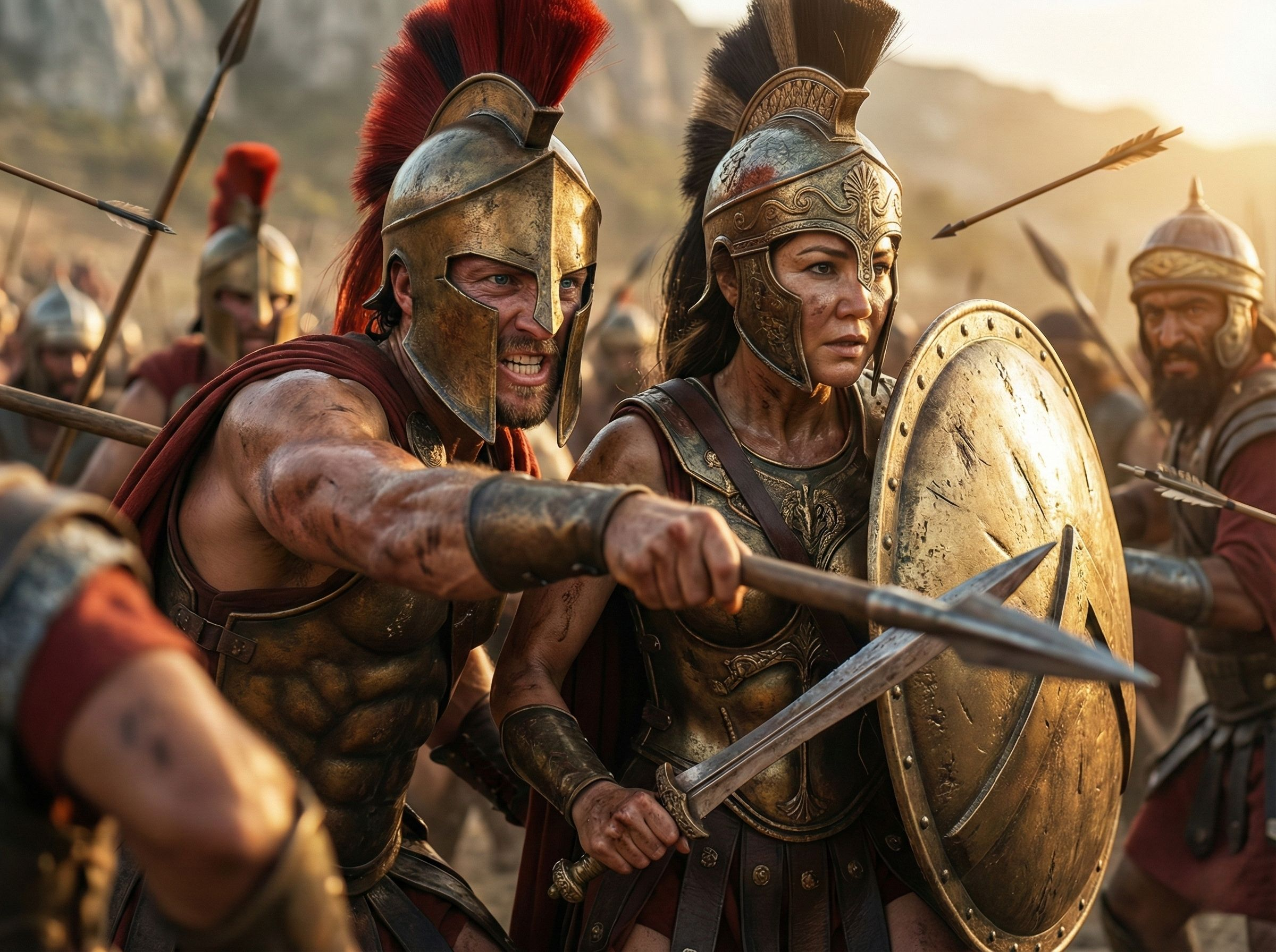 Пример портрета в стиле Fantasy / RPG, сгенерированного нейросетью Foto-AI