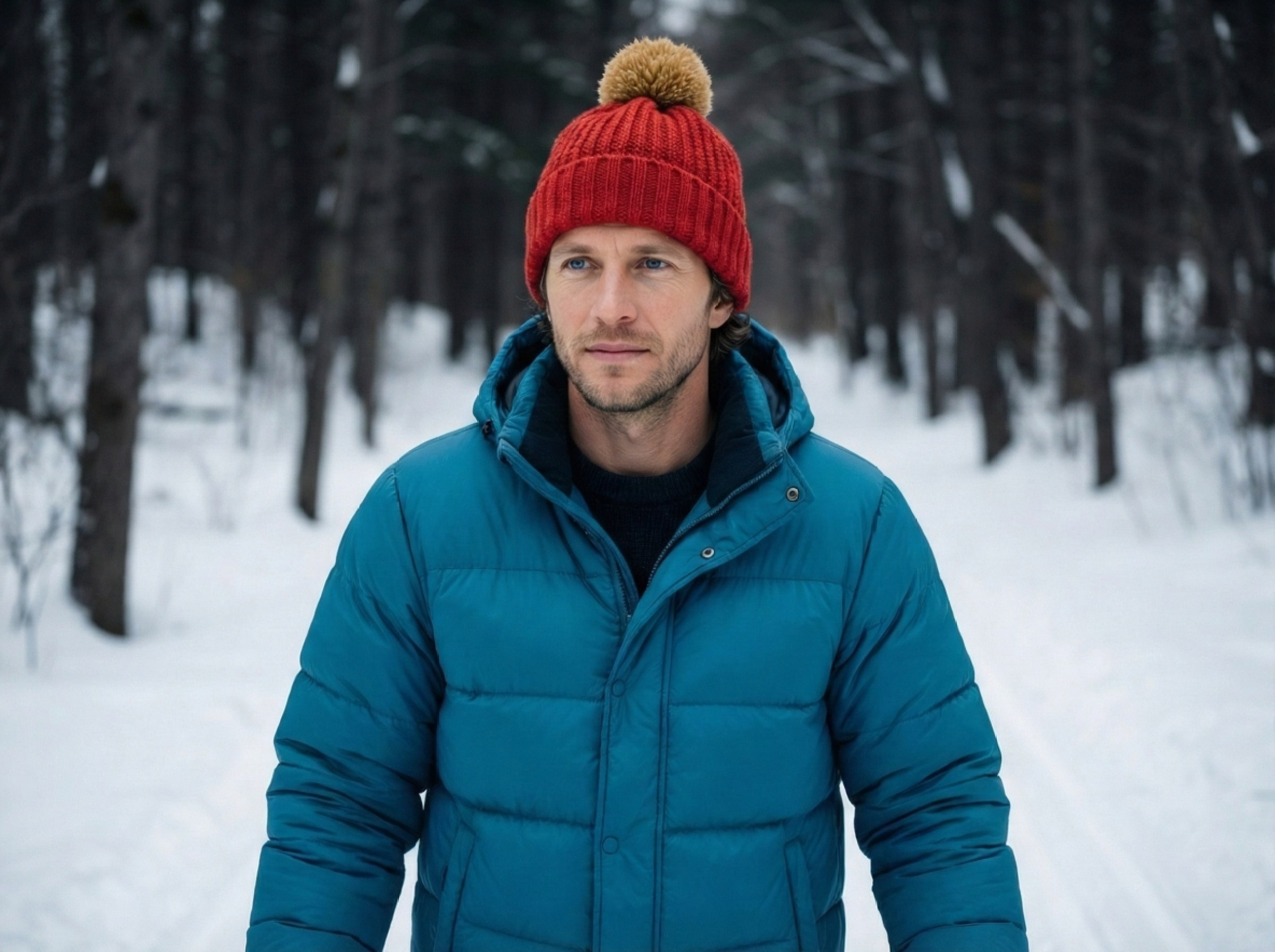 Пример портрета в стиле Minimalism, сгенерированного нейросетью Foto-AI