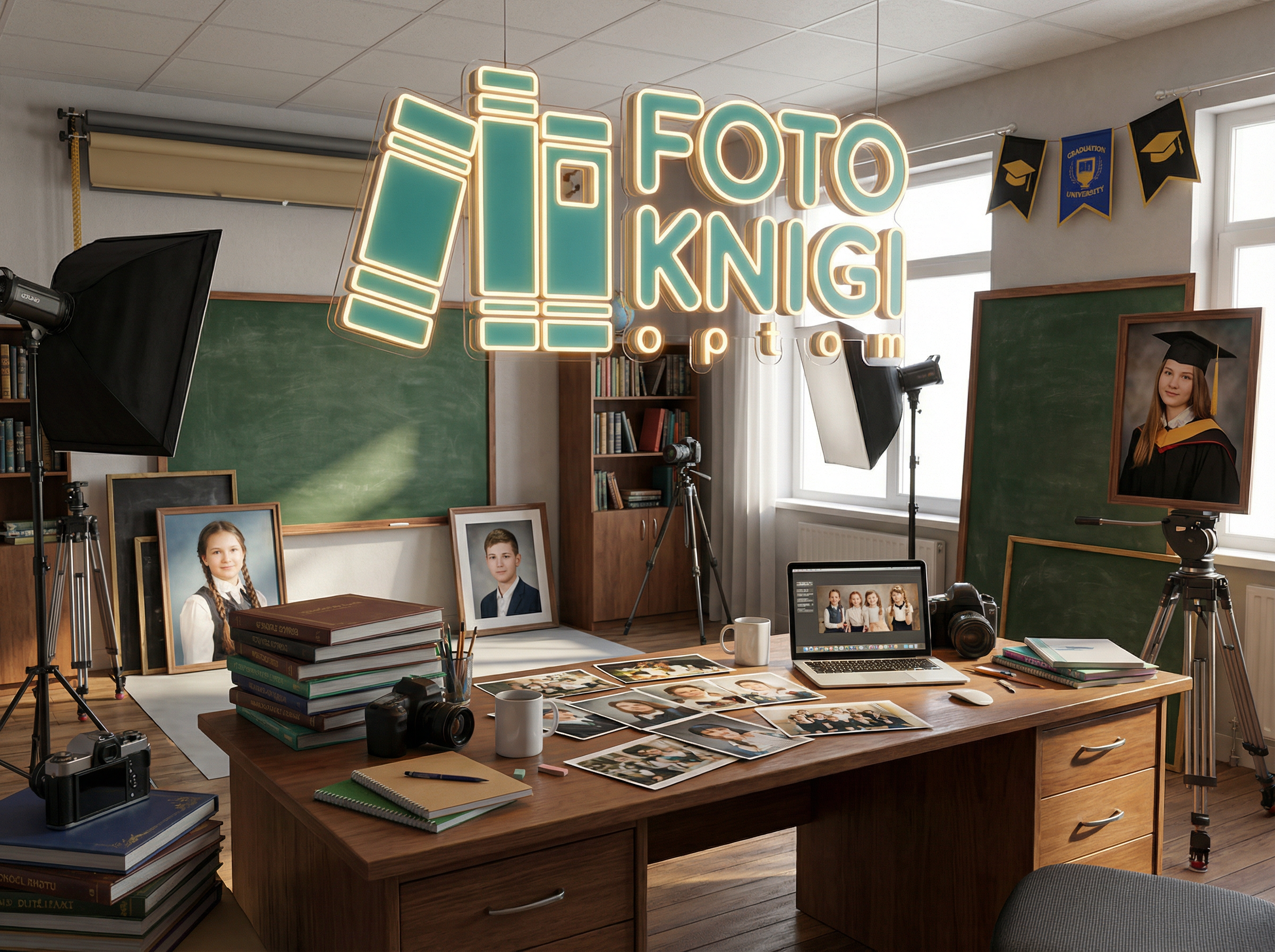 Дизайны, psd шаблоны школьных и выпускных альбомов и обложек