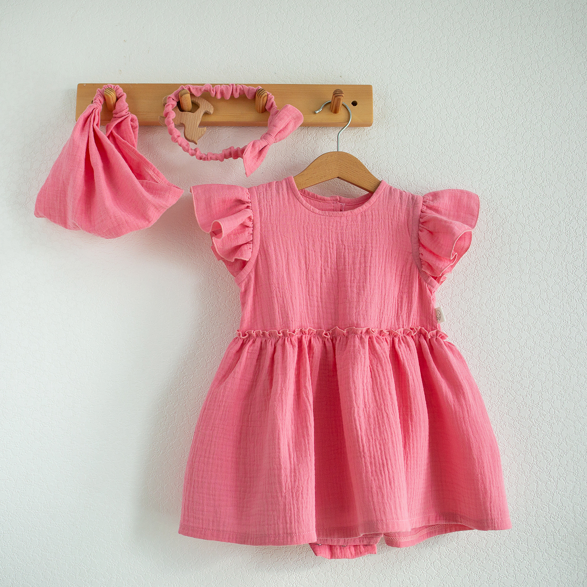 005 Платье-боди. Эко-одежда для детей