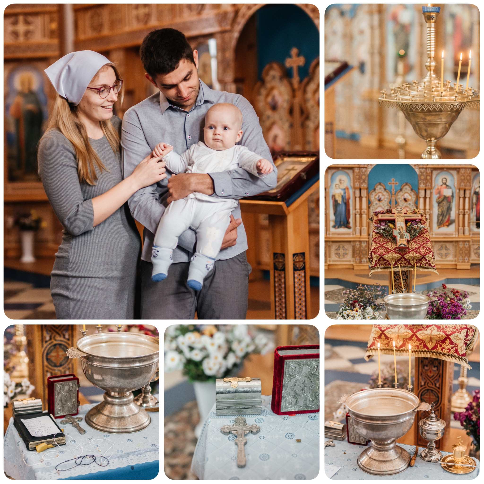 Таинство крещения и венчания. Семейный фотограф в Барнауле