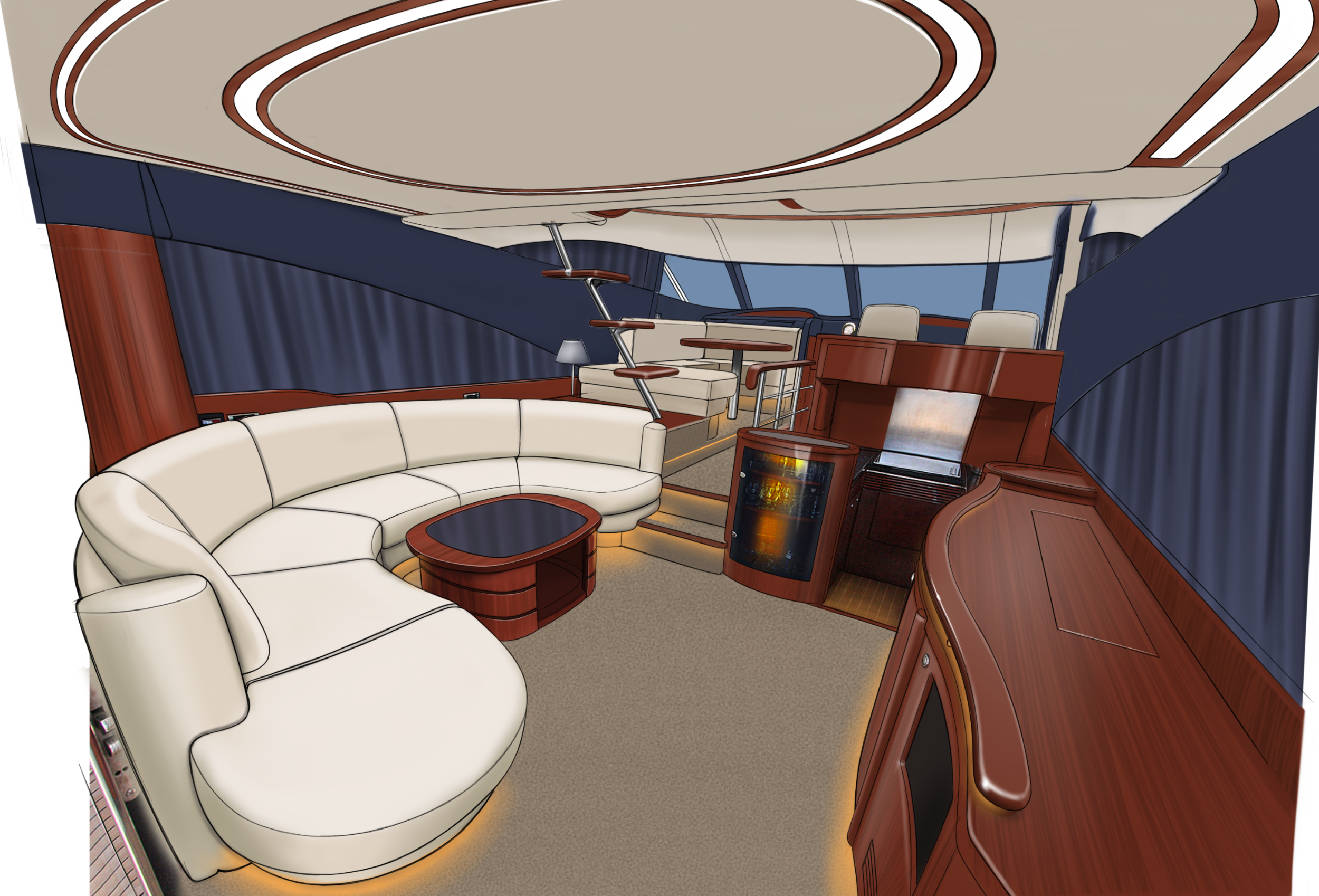 Yacht and car design. Skripnik Design