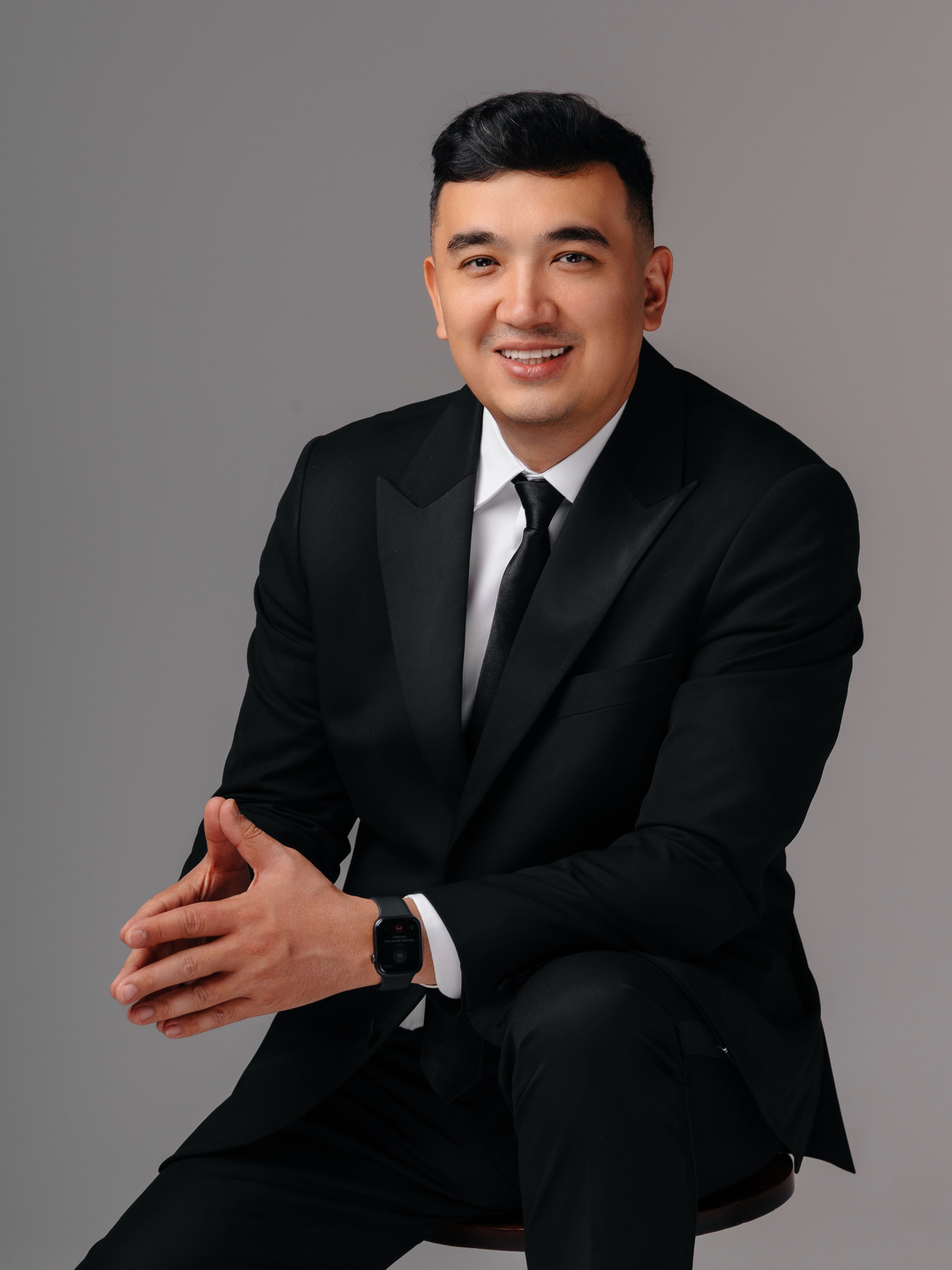 Ведущий мероприятии в Астане Акылбеков Алмас