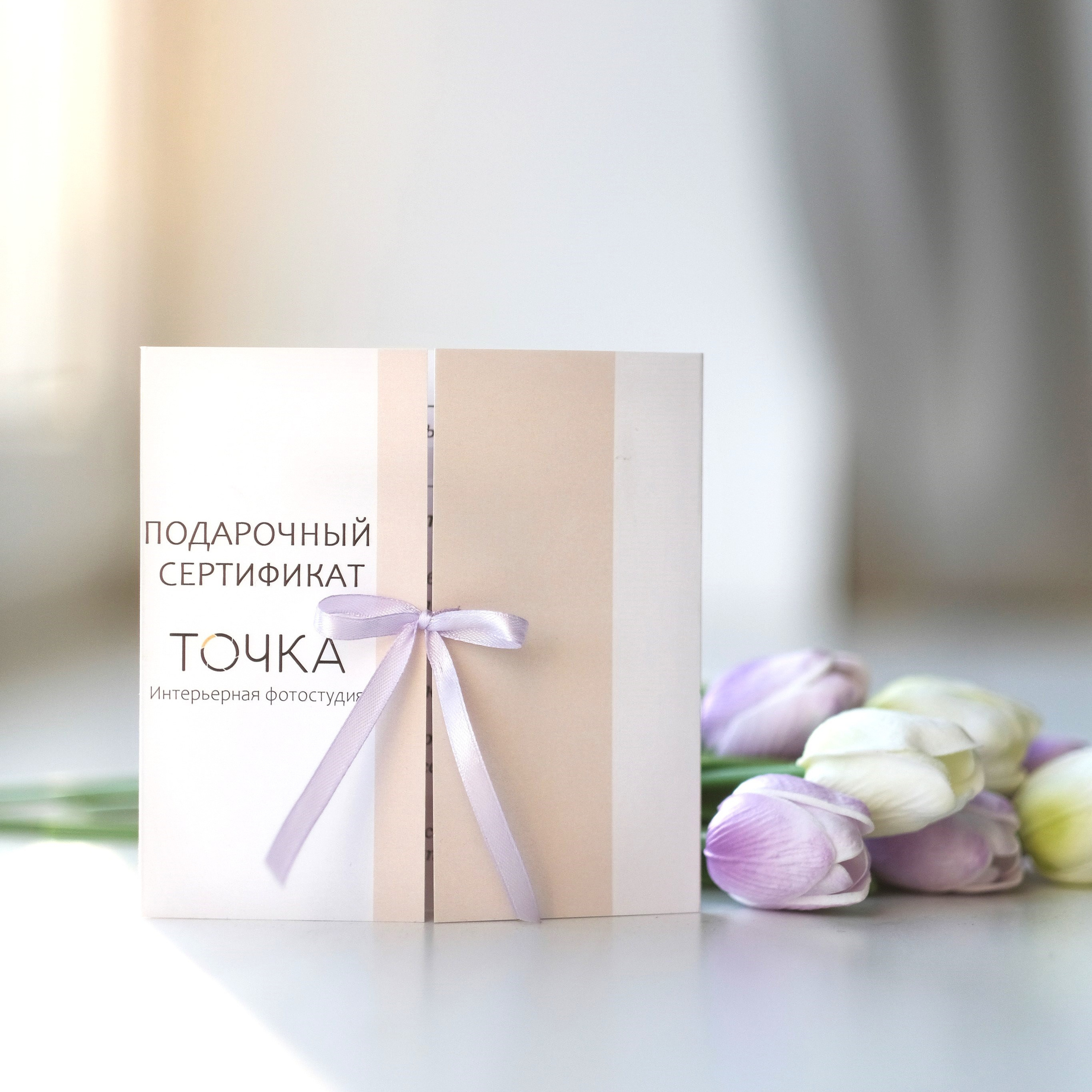 Подарочный сертификат. Профессиональная фотостудия в Санкт-Петербурге «Точка»