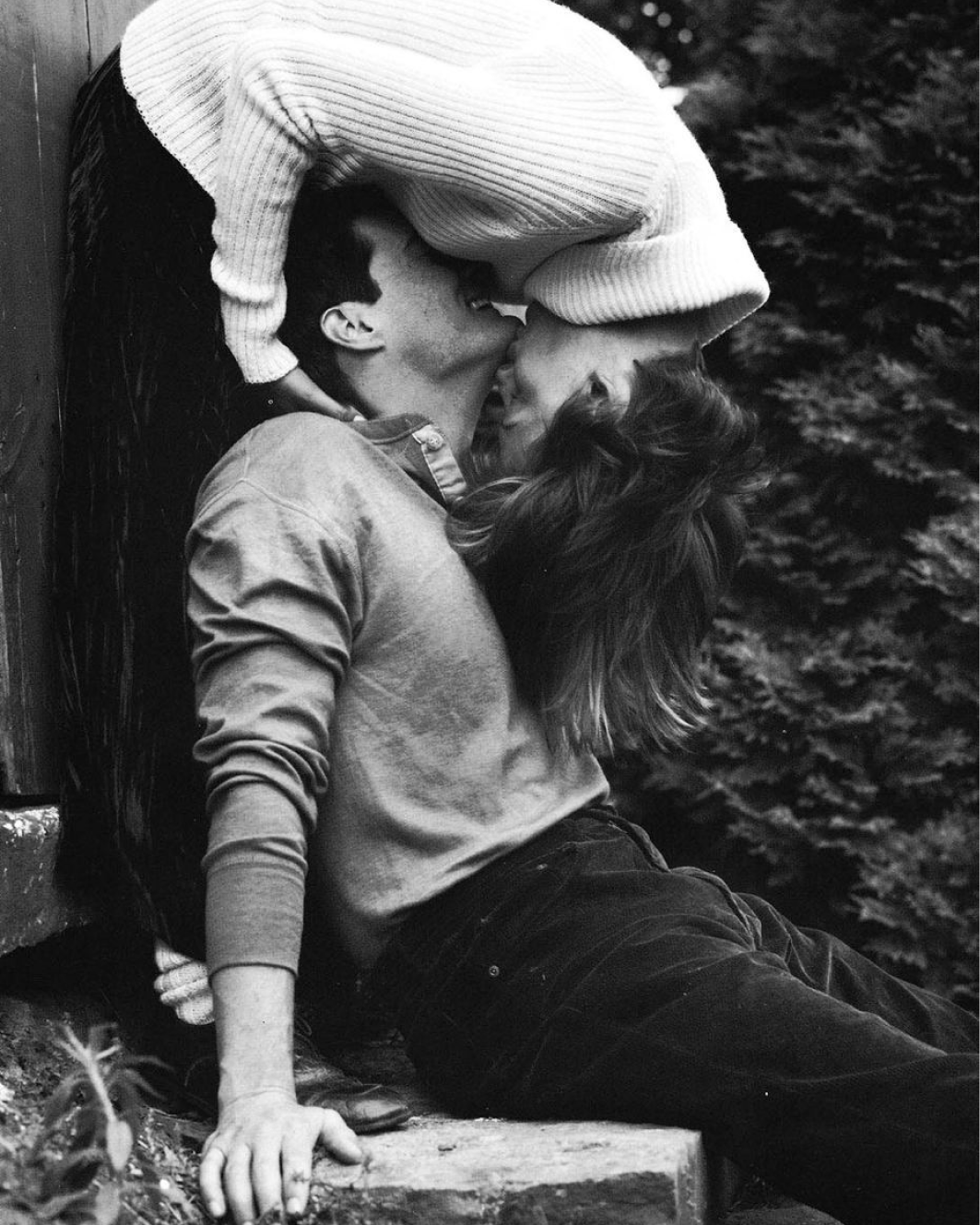 Линда Евангелиста и Кайл Маклахлан на фото Steven Meisel для универмага Barneys, 1993 год