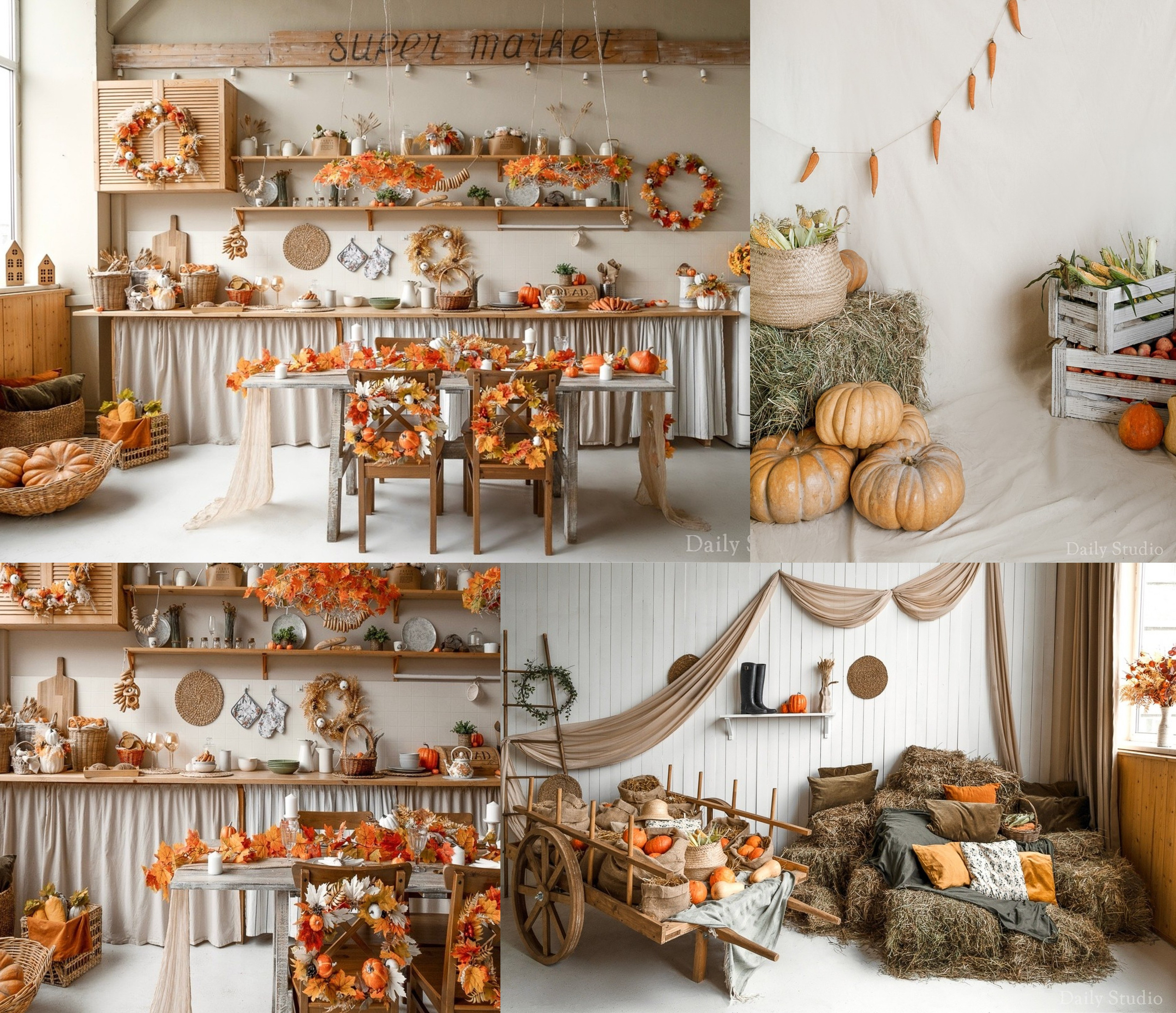 Рекомендации по образам на осеннюю фотосессию в студии. Фотограф в Санкт-Петербурге, Анна Скворцова