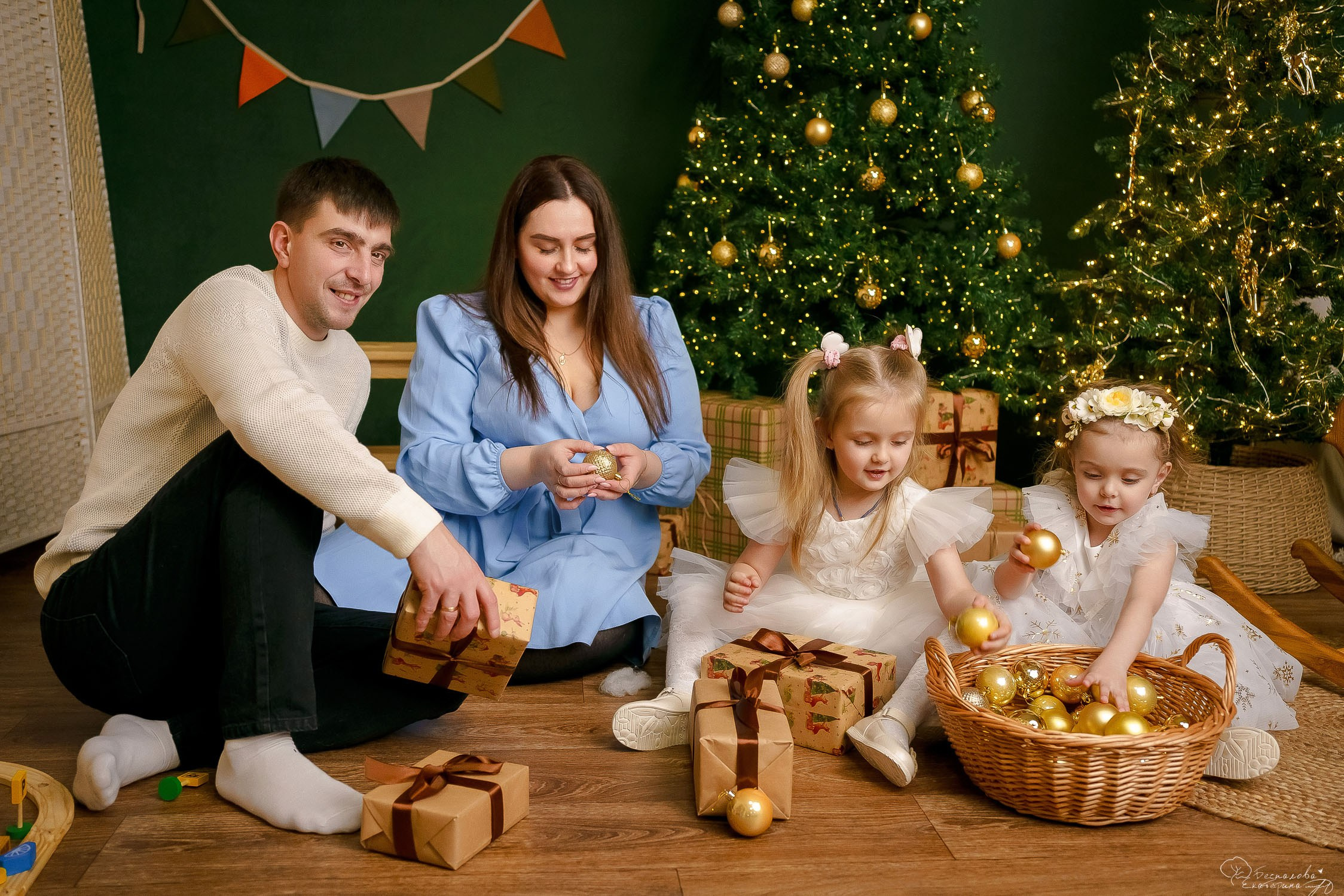 Новогодние съёмки. Фотограф новорожденных в г. Павлово Беспалова Екатерина