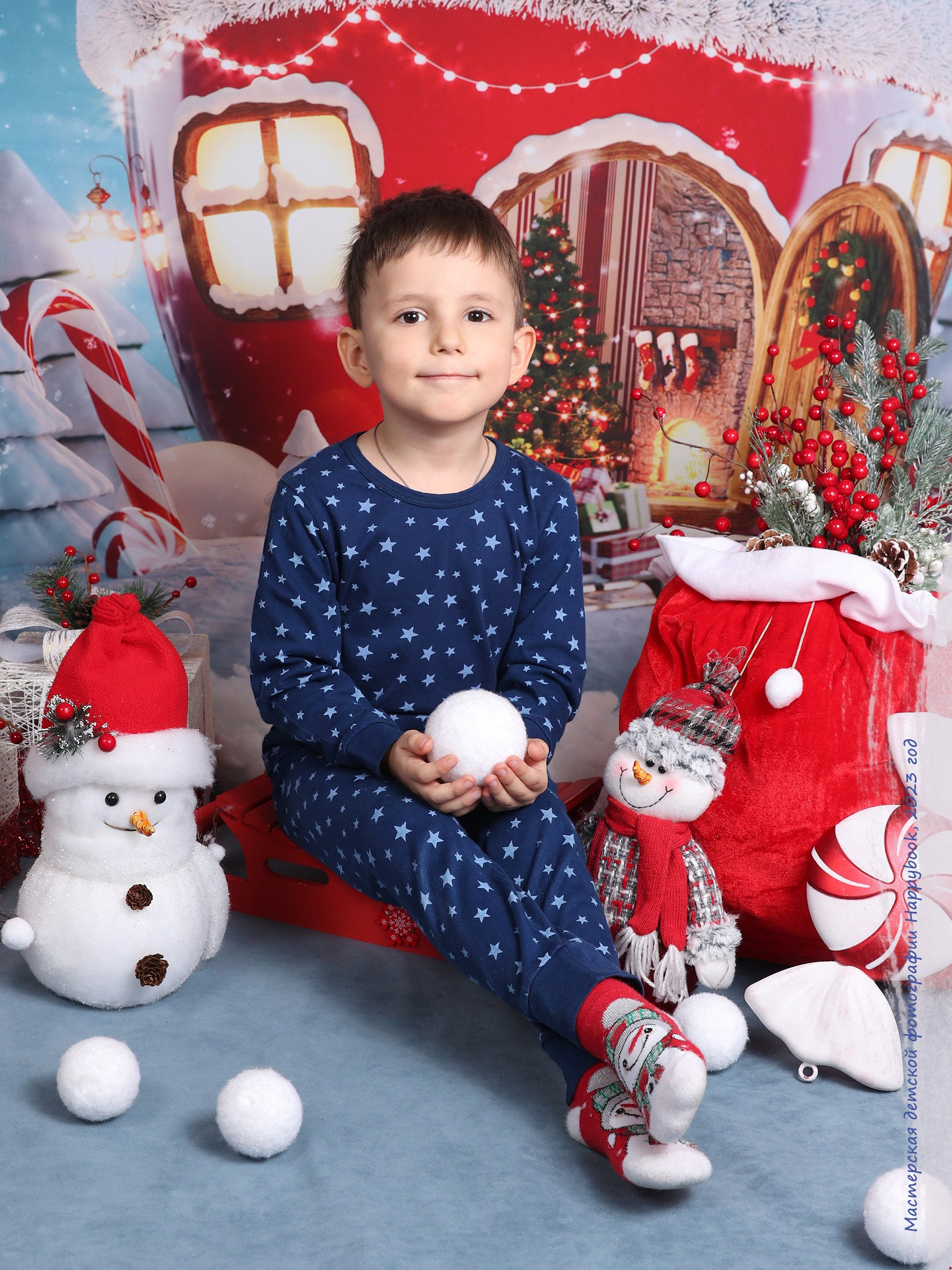 Почта деда Мороза. Детский фотограф в Алматы, виньетки, выпускной альбом Алматы