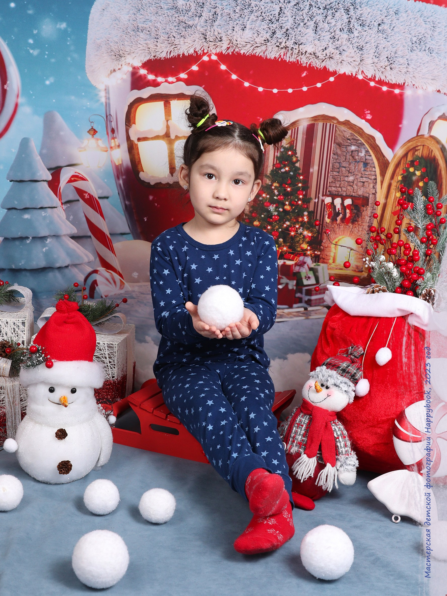 Почта деда Мороза. Детский фотограф в Алматы, виньетки, выпускной альбом Алматы