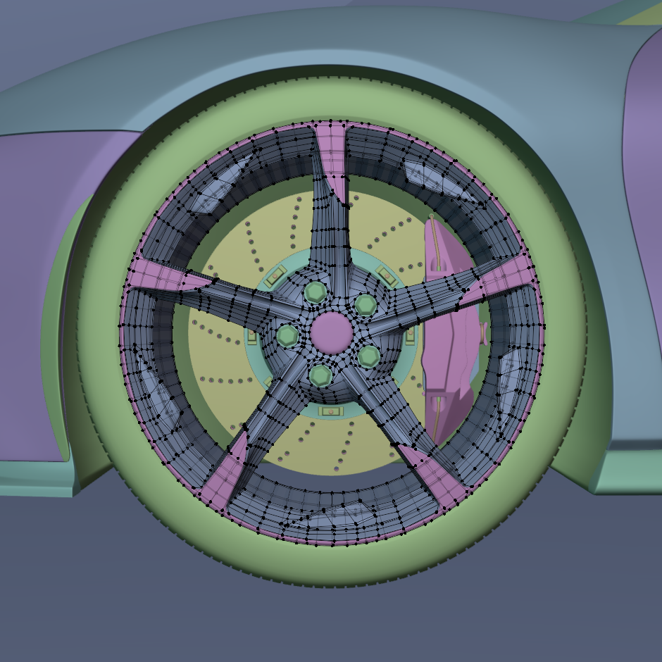 FerrariSF90. Архитектурная визуализация