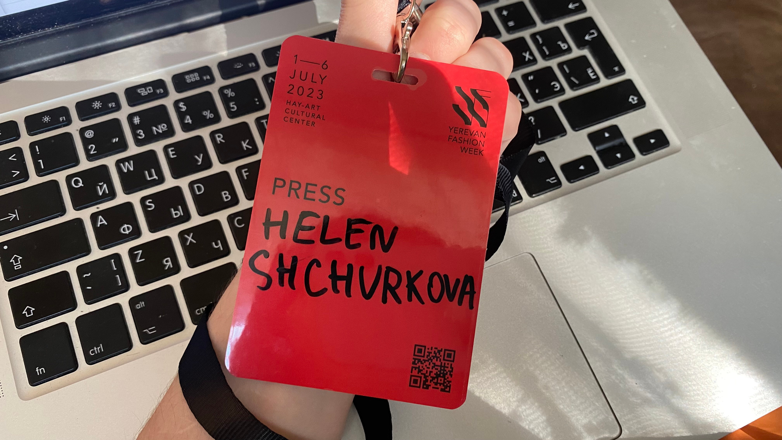 Теперь я официальная пресса на fashion week