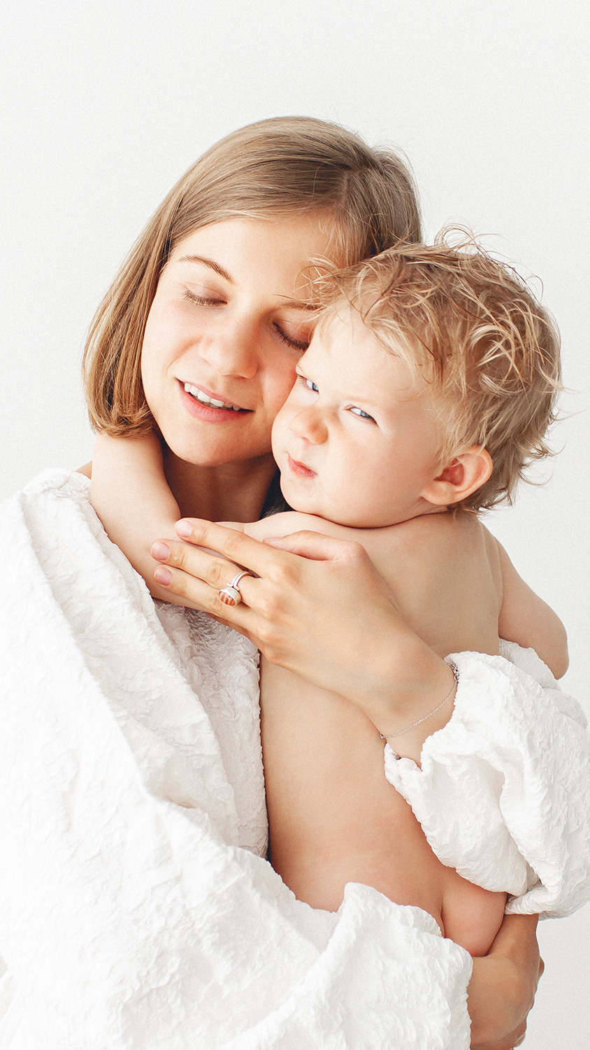 Ваня с мамой. Детский фотограф в Самаре