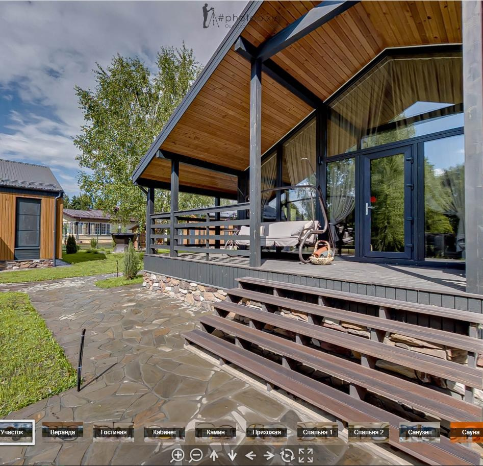 Создание виртуальных туров для загородной недвижимости. Интерьерная съёмка и виртуальные туры — Интерьерный фотограф Кузнецов Сергей (photopixiq)