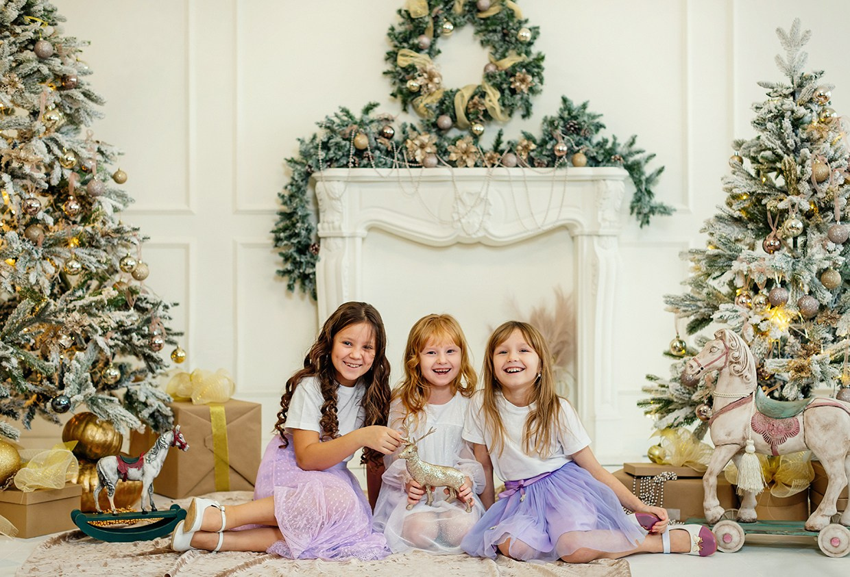 Новогодние фотосессии в студии Парадная. Детский и семейный фотограф в Екатеринбурге