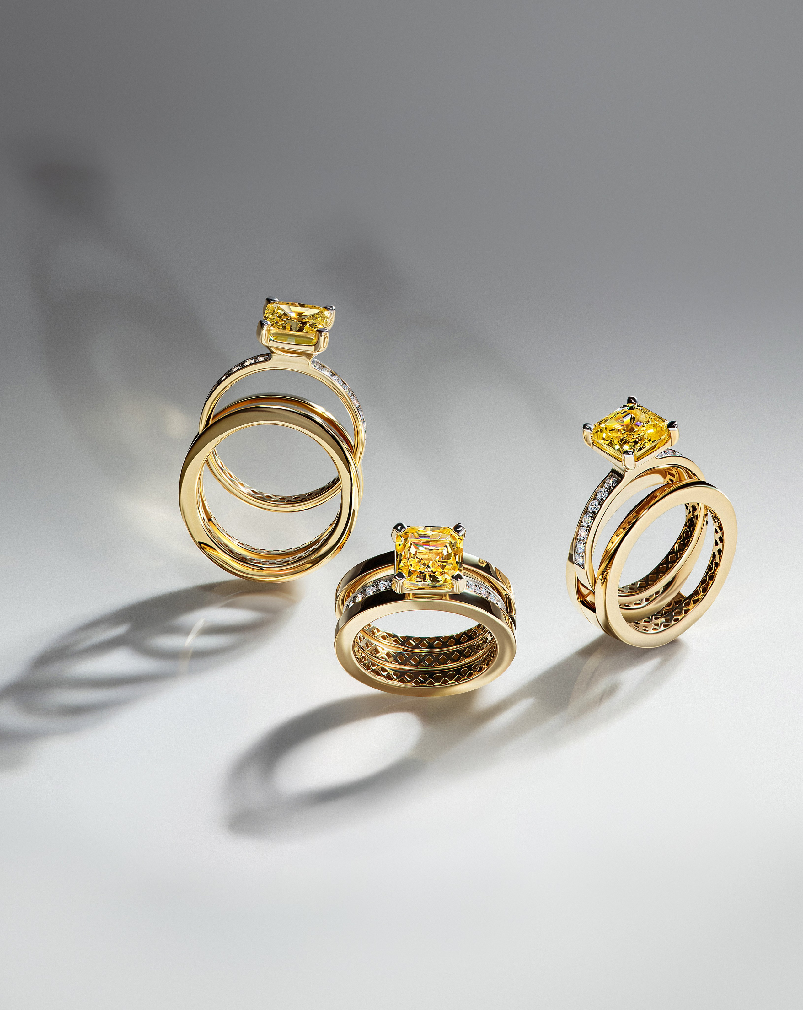 Yellow Diamond Collection. Retoucher Olga Bogdanova