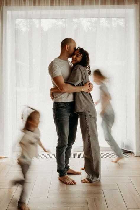  семейная фотосессия дома