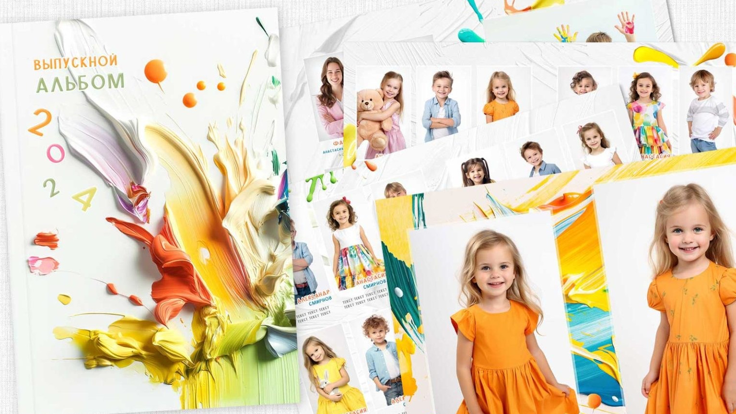 Выпускные Альбомы в детский сад. Школьный и семейный фотограф в Хабаровске Татьяна Ассаулова
