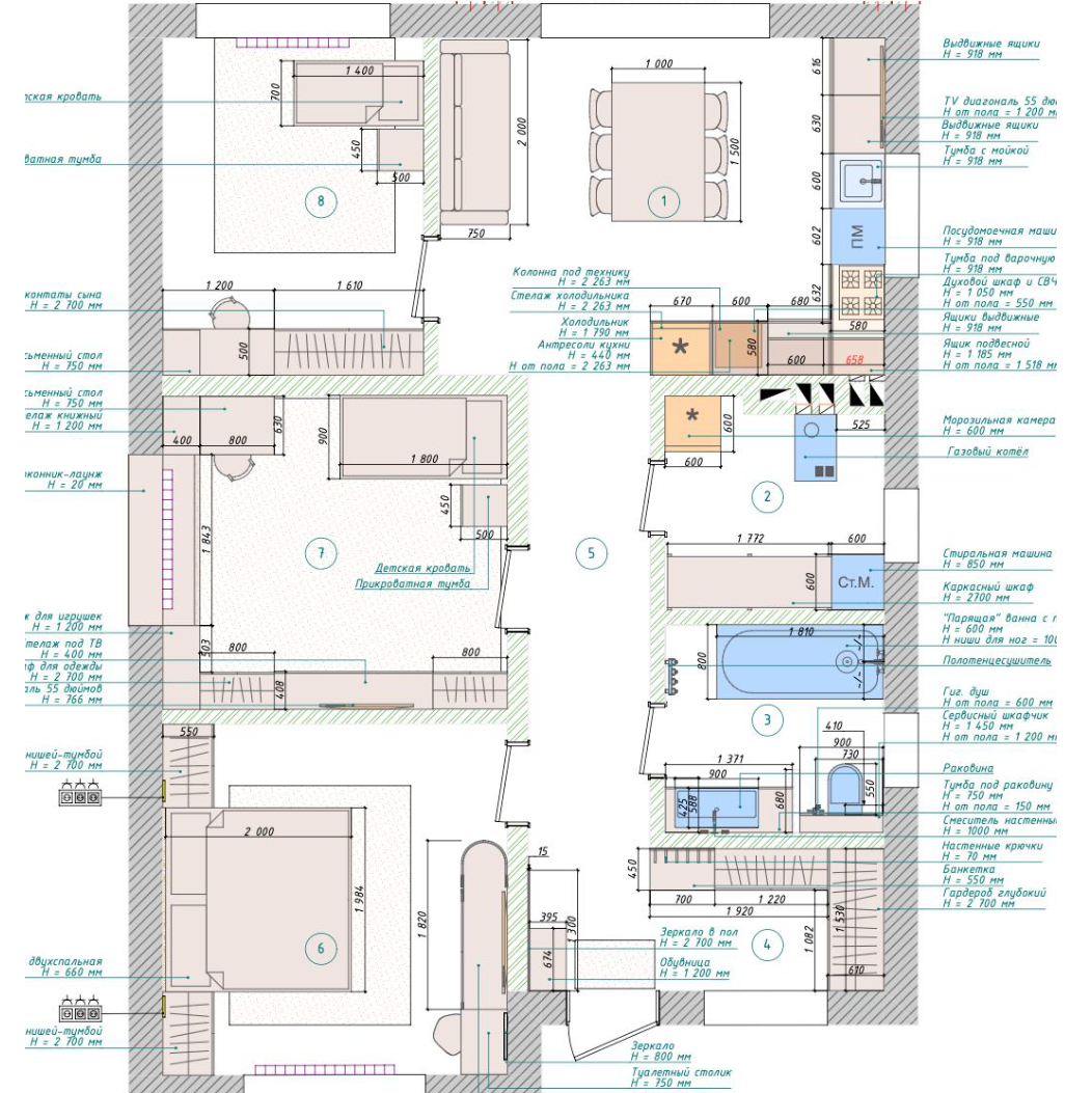 Услуги. Дизайнер интерьера Вишнякова Ульяна