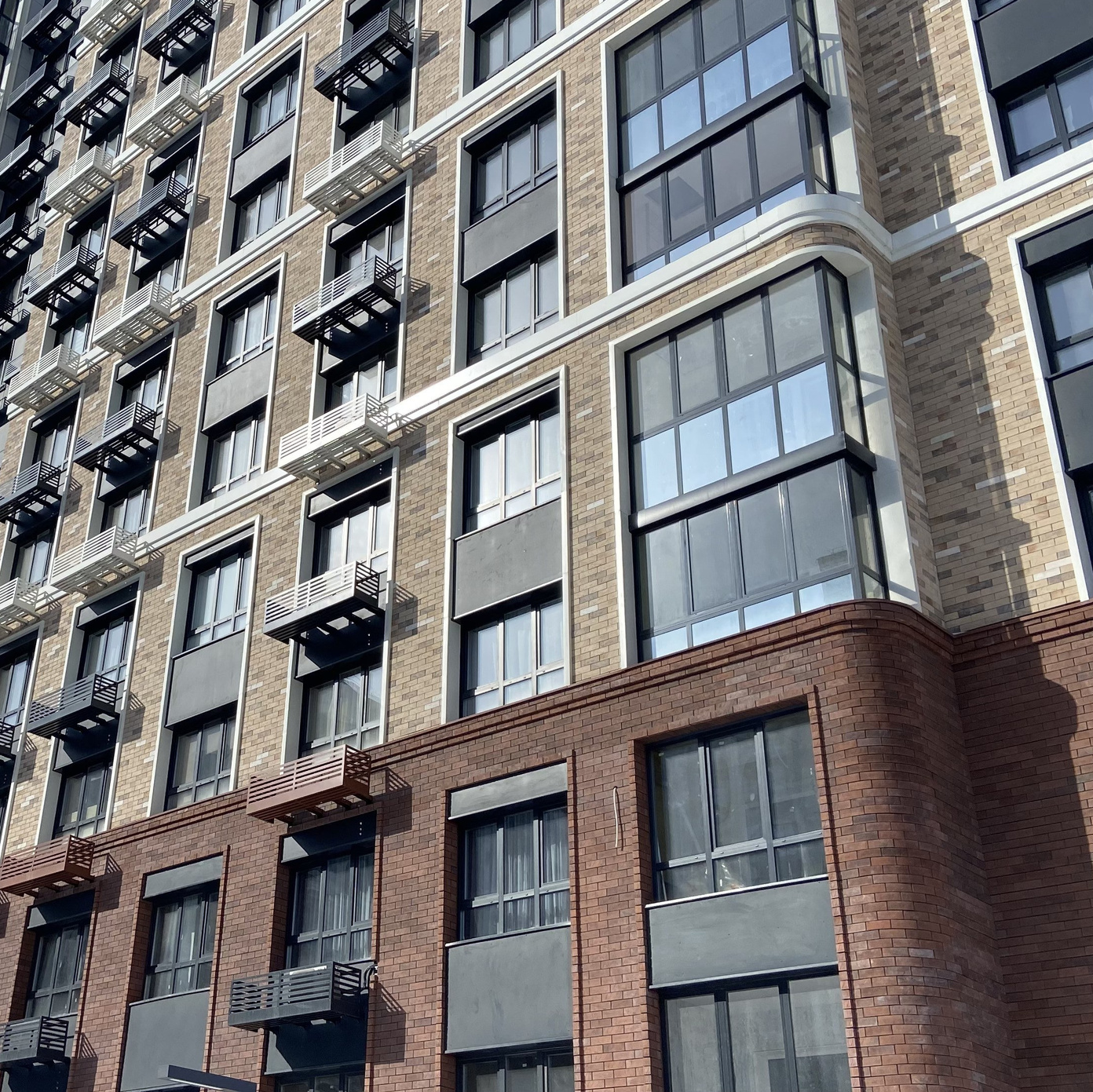 Навесной вентилируемый фасад Борисовские Мануфактуры