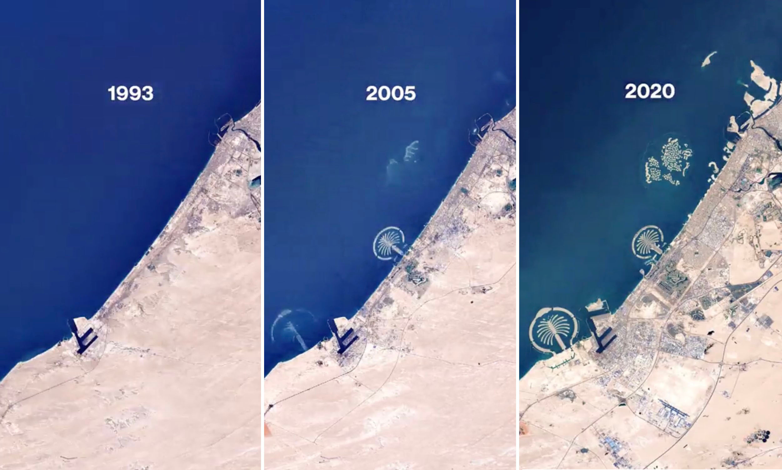 Видео трансформаций Дубая за последние три десятилетия. Фотограф — видеограф в Москве Дмитрий Менделеев