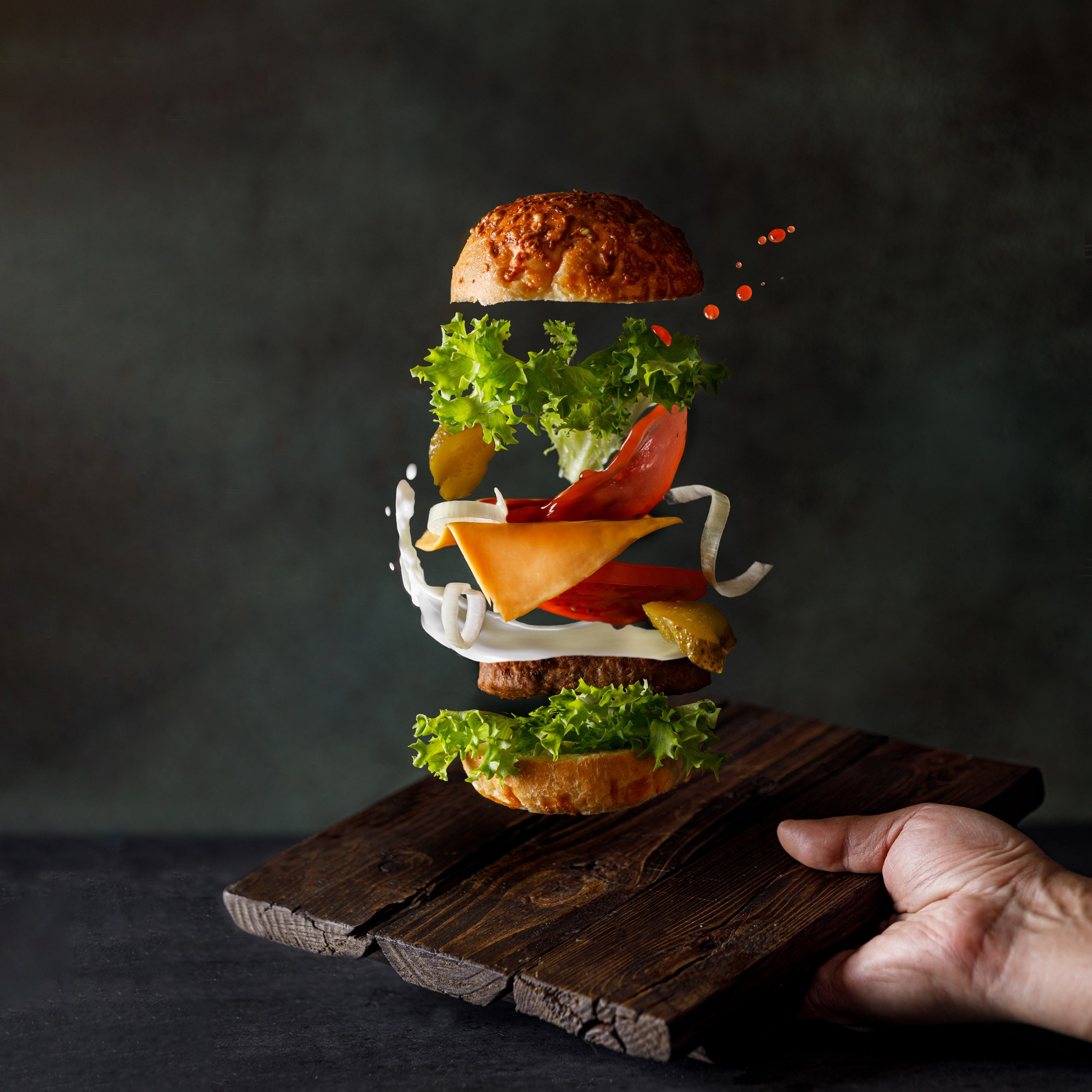 Бургеры, сэндвичи, пицца, суши, салаты. Фуд и предметный фотограф Гришина Ольга