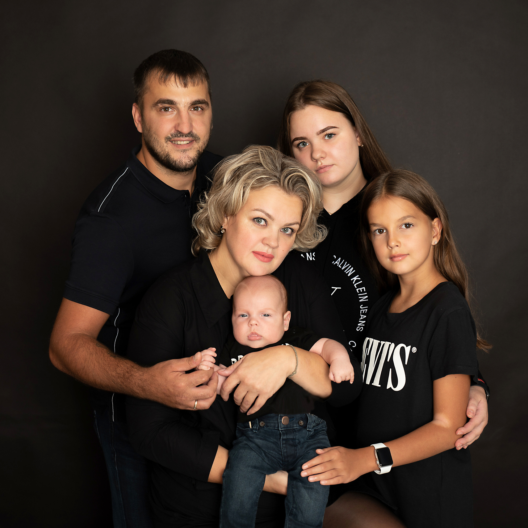 Фотосессии малышей от 3 месяцев до 11 месяцев. Фотограф новорожденных в Нижневартовске Лара Курдюкова