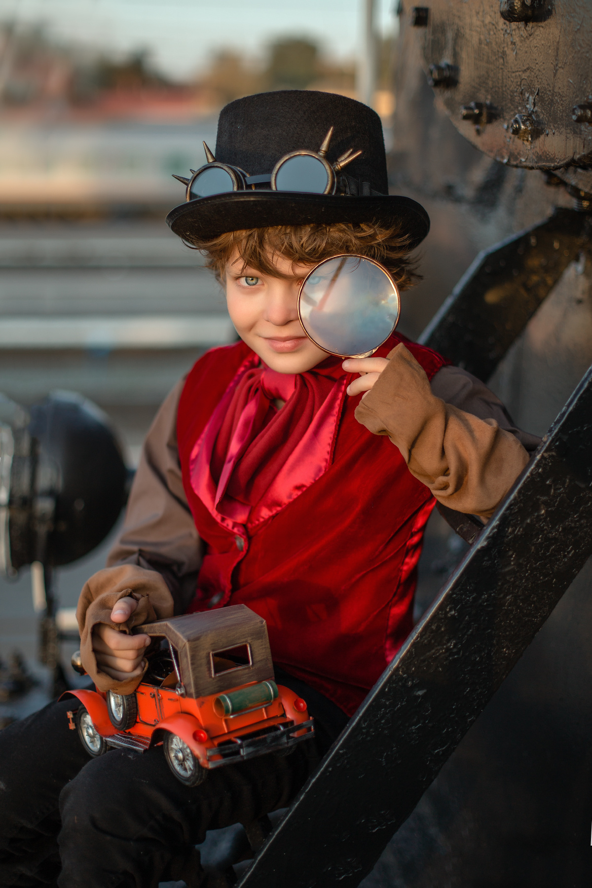 Фотопроект в стиле Steampunk. Фотоцентр Перспектива: выпускные альбомы, фотошкола, курсы фотографии