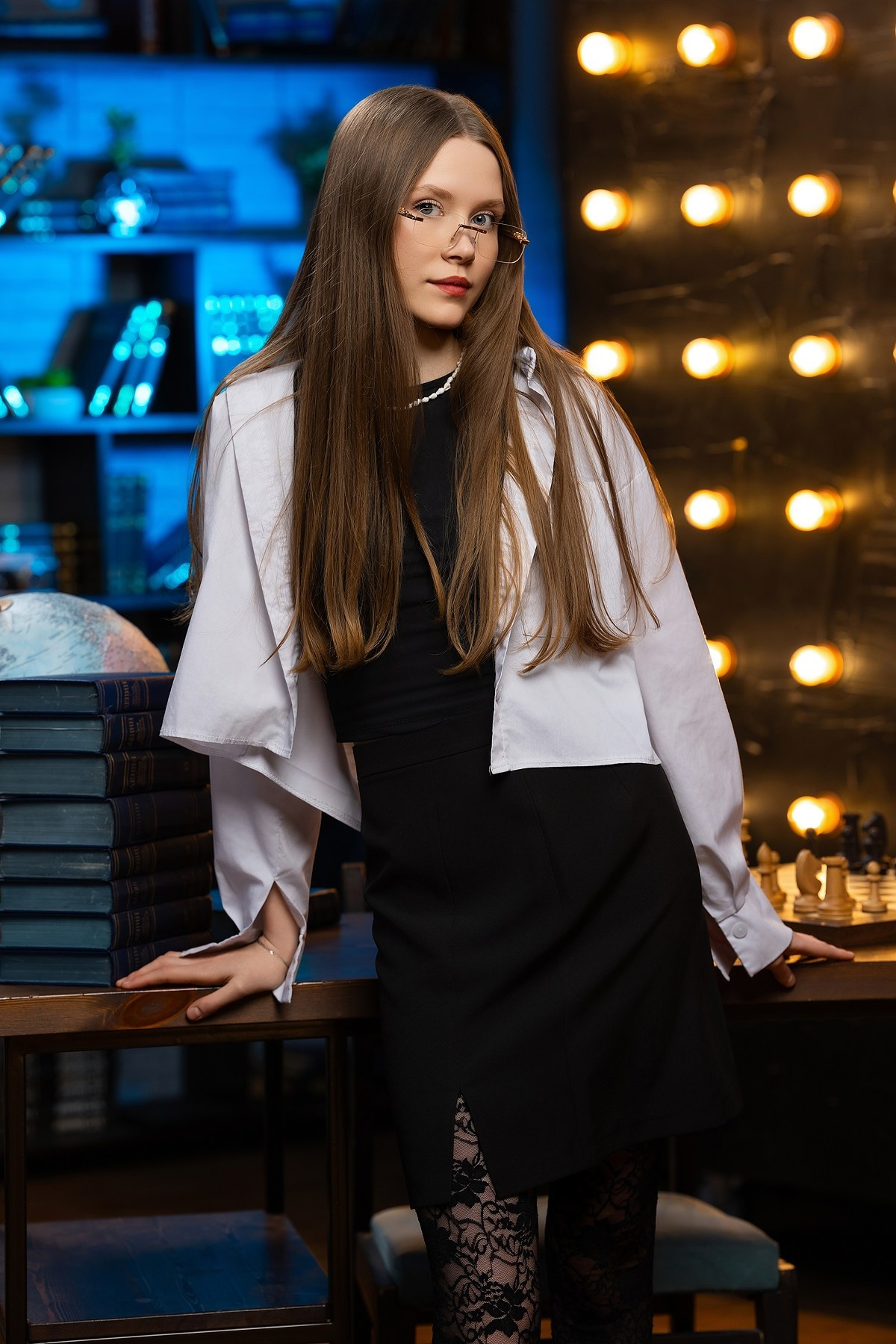 Студия 2 разворота (портрет). Выпускные альбомы от Мамаевых, город Киров