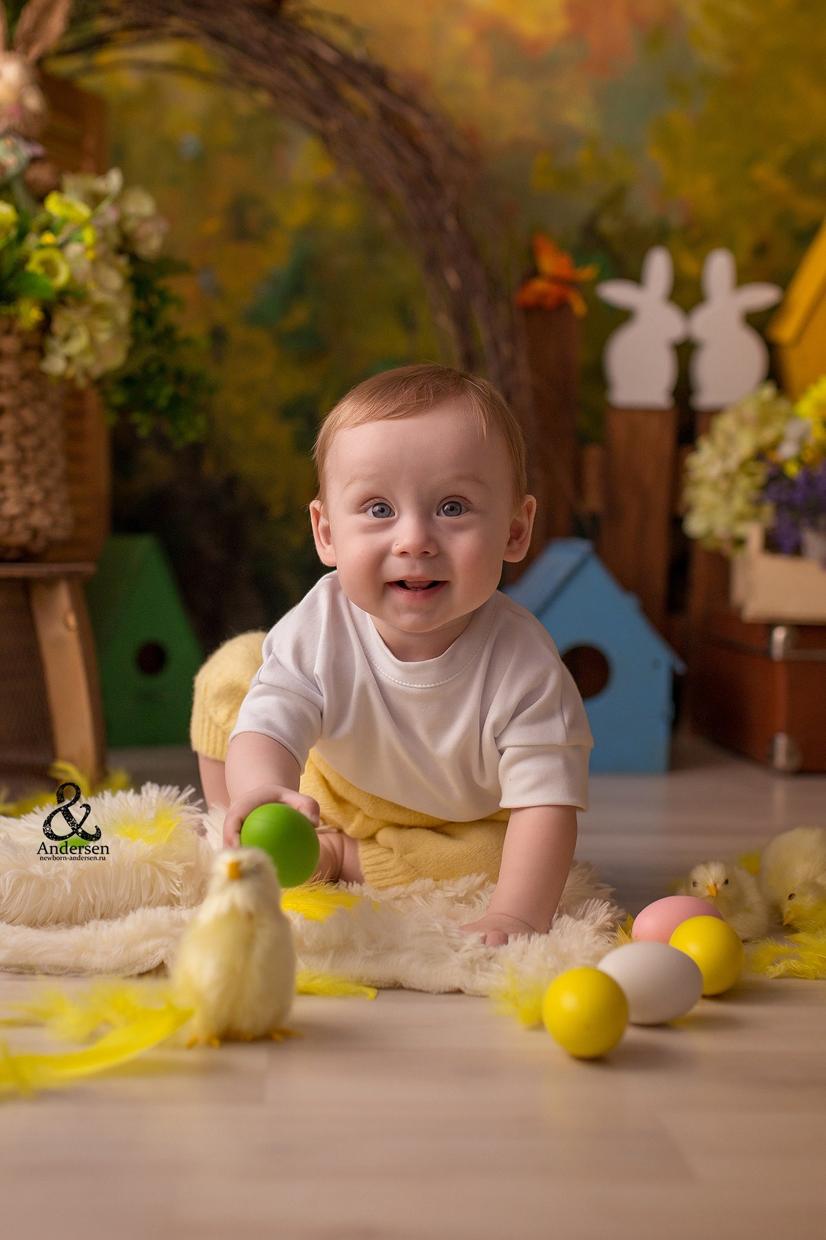 Детская фотосессия (от 6 мес). Фотограф новорожденных в Самаре Марья Андерсен