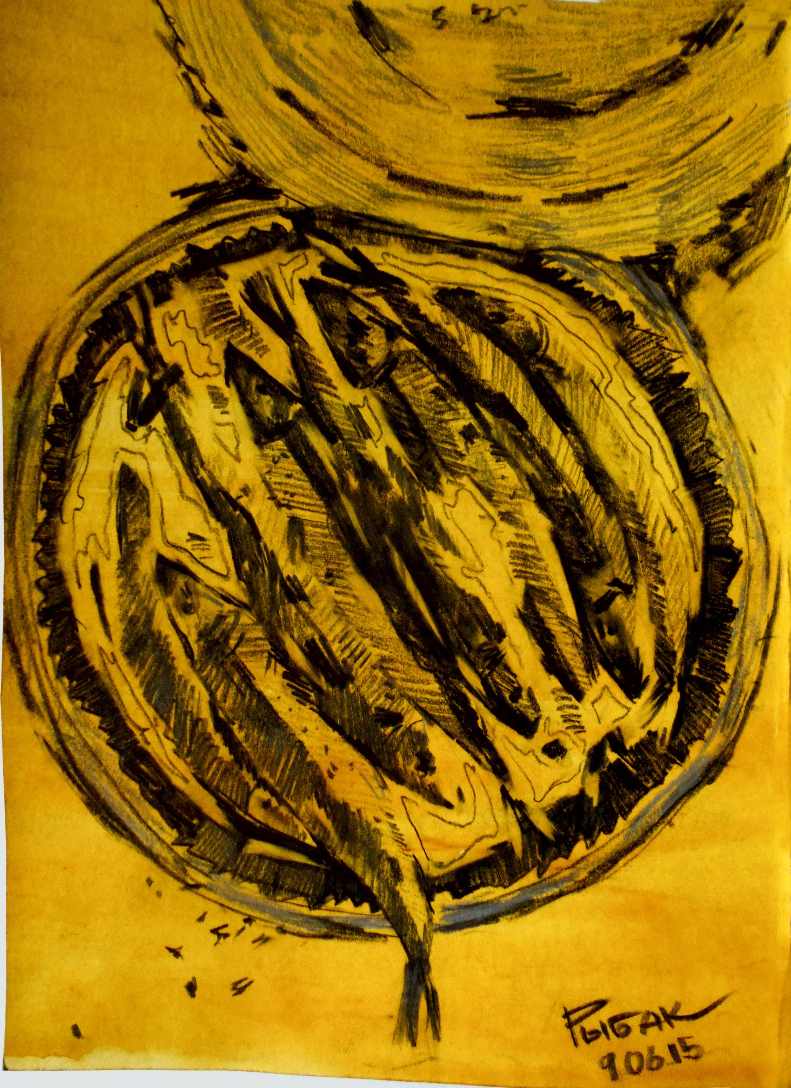 Графика 2015. Художник Рыбак Николай