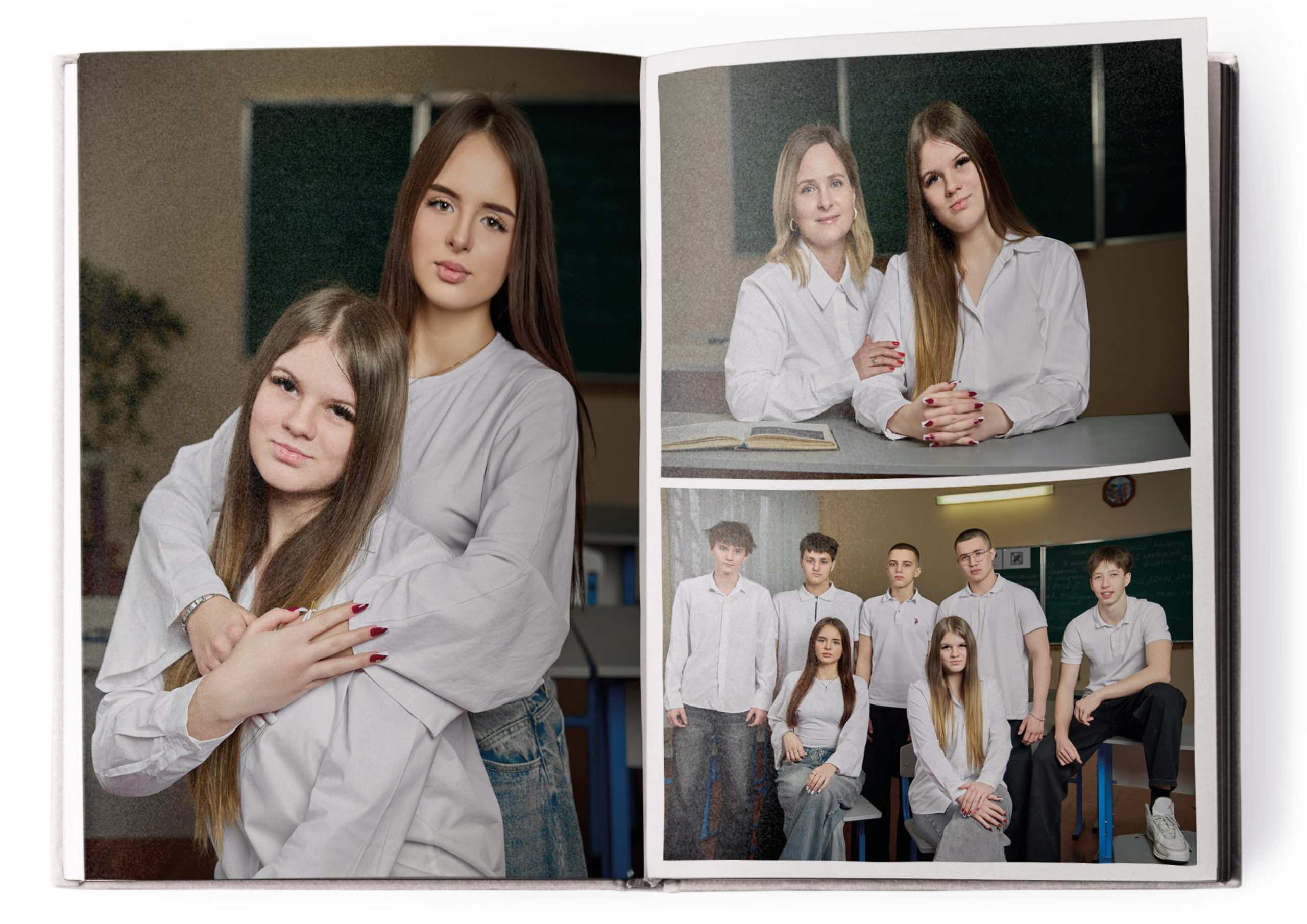 Выпускные альбомы для 4, 9, 11 классов и выпускников институтов
