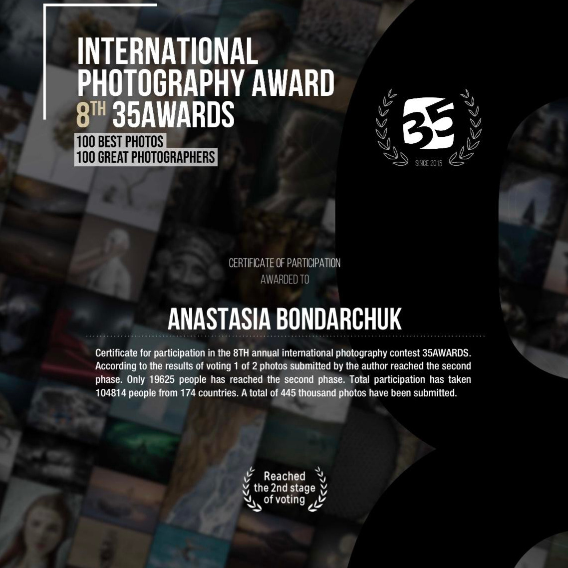 Фотограф Анастасия Бондарчук