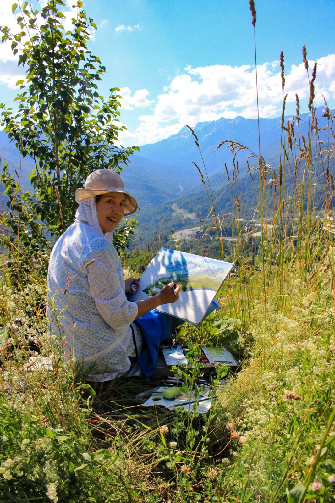 Пленэр. Свет акварели Галины Поплавской