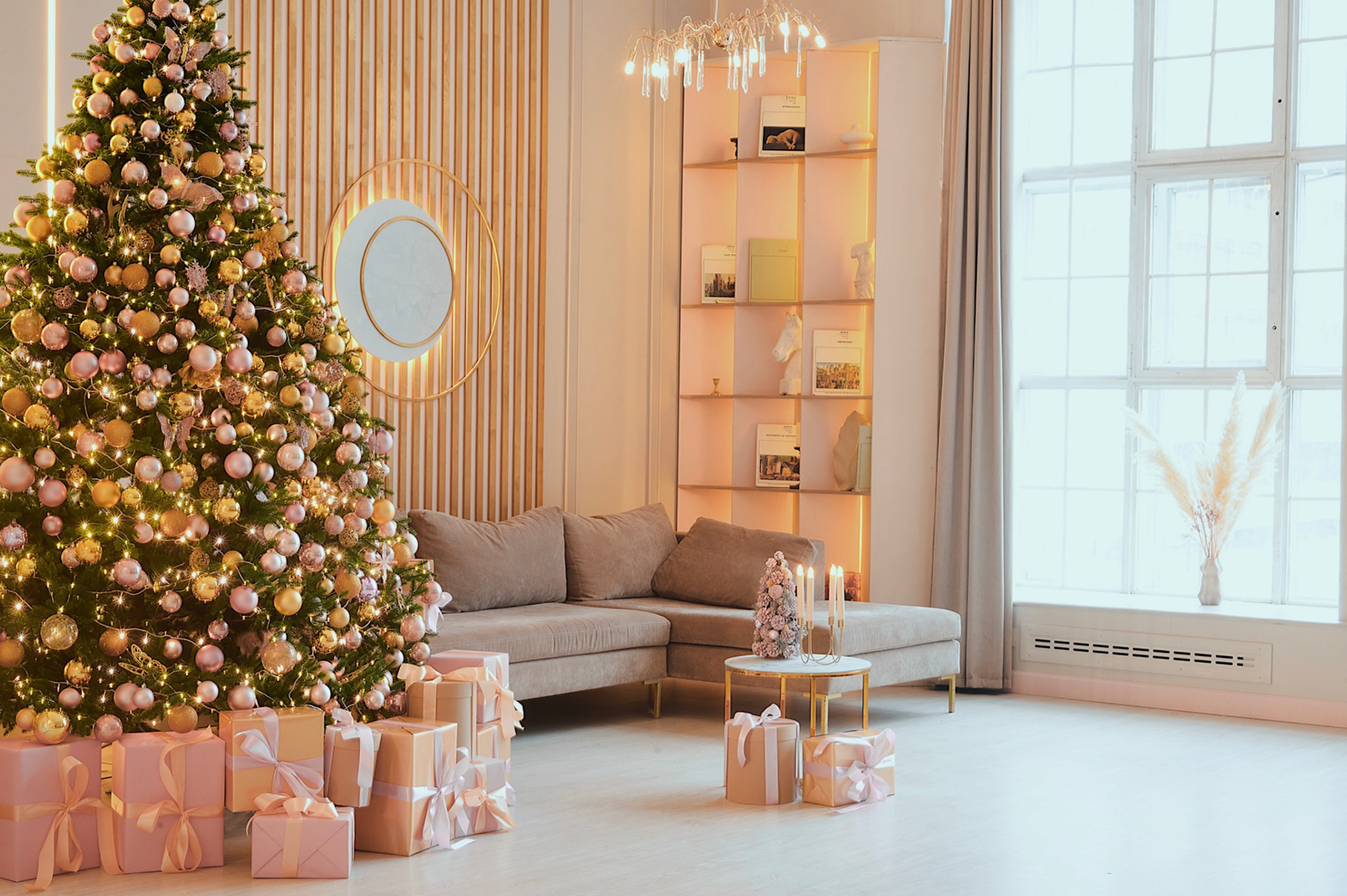 Новогодняя студия Москва светлая