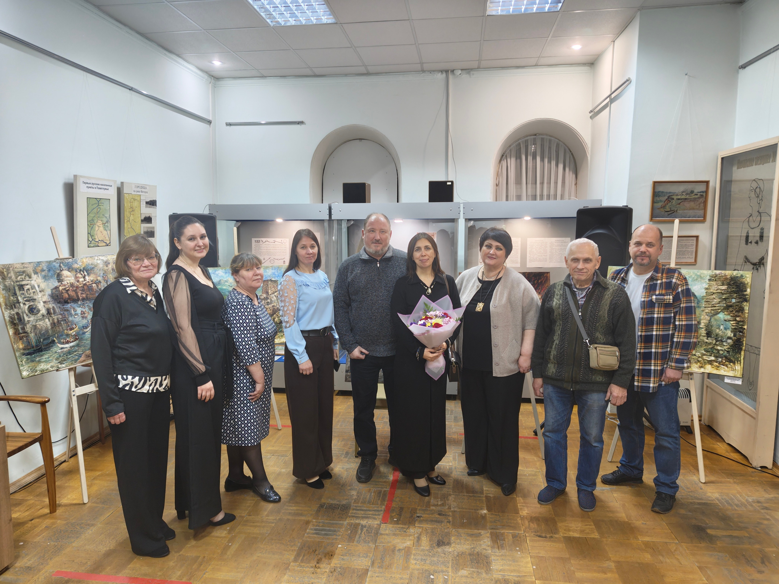 Выставки 2025 год. Художник Марина Новосельская