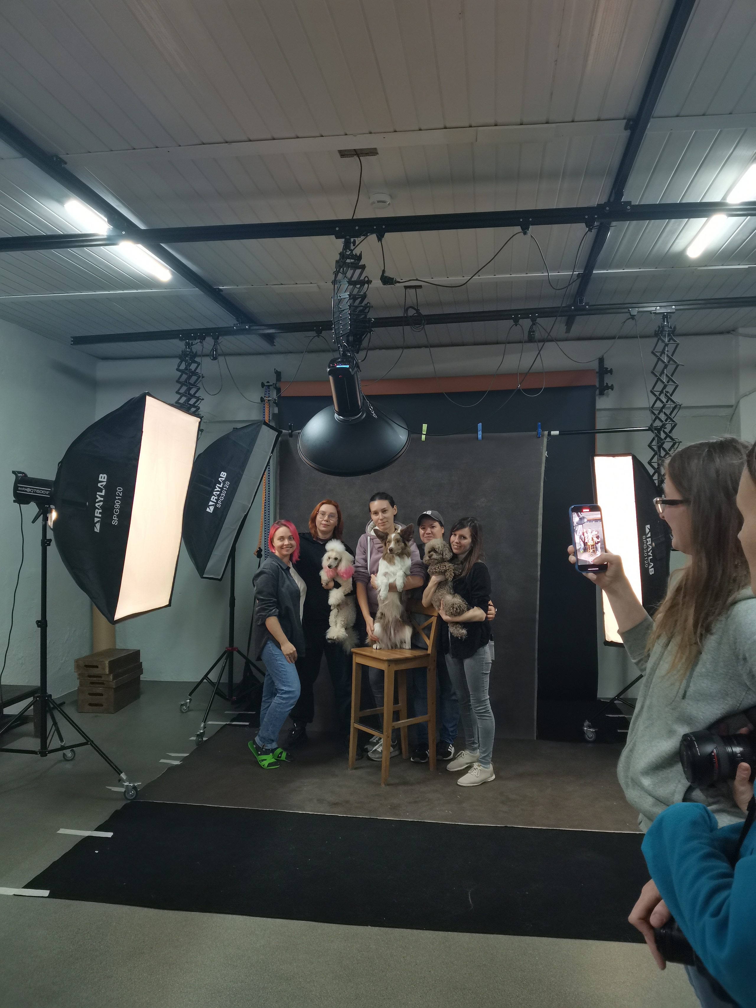 Прощальная вечеринка в фотостудии «Анималистика». Фотограф людей и животных в Санкт-Петербурге Марина Бурмистрова