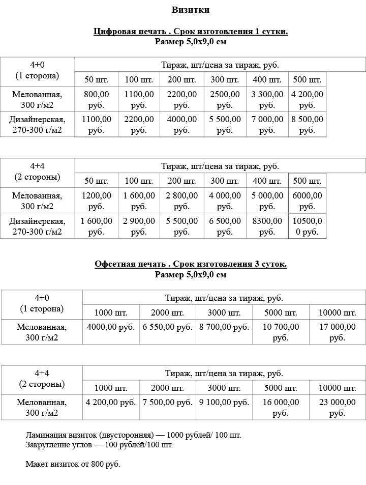 Изготовление визиток и листовок в Москве на Авиамоторной — цифровая и офсетная печать