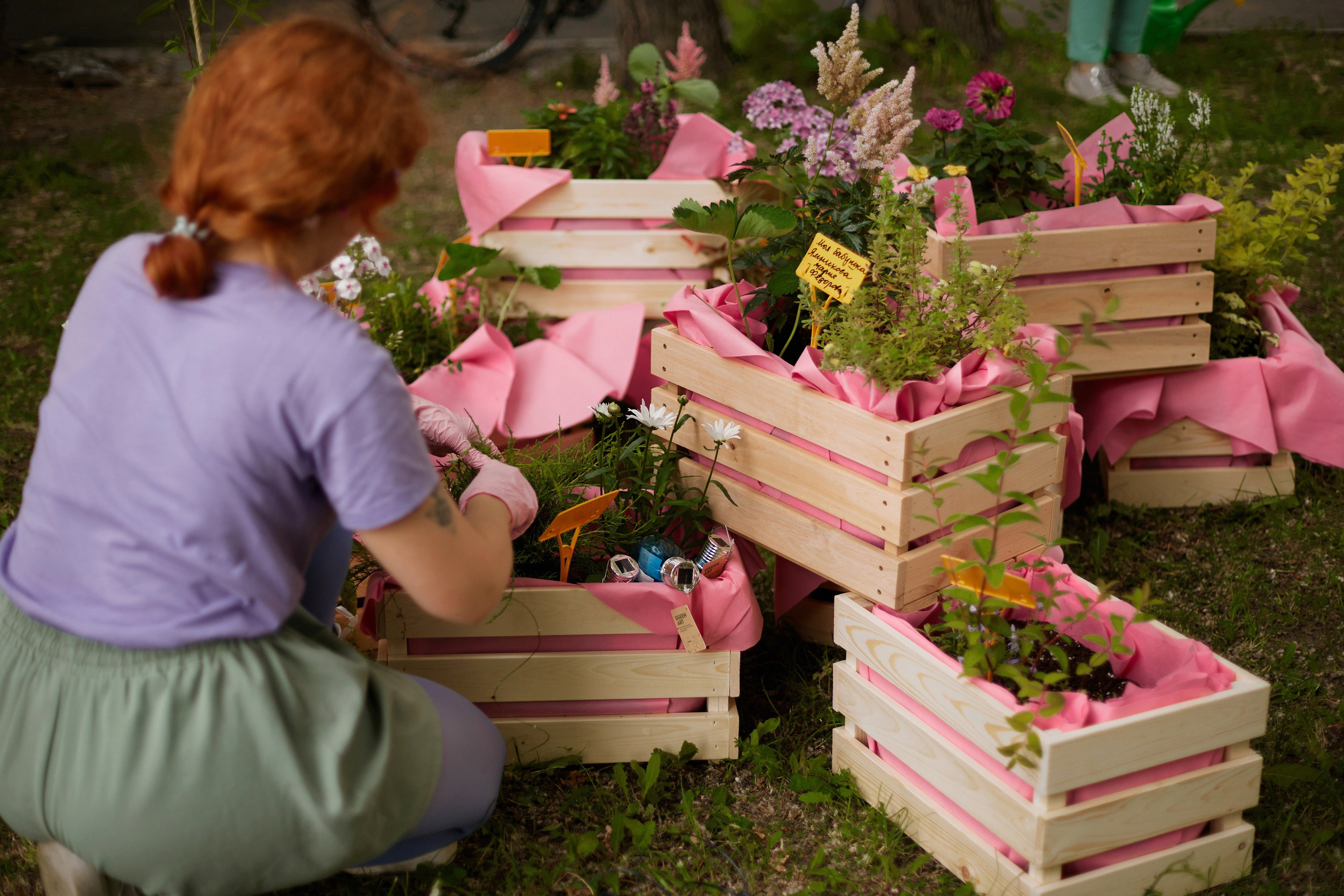 В Тюмени прошла лаборатория «Палисадник памяти»
