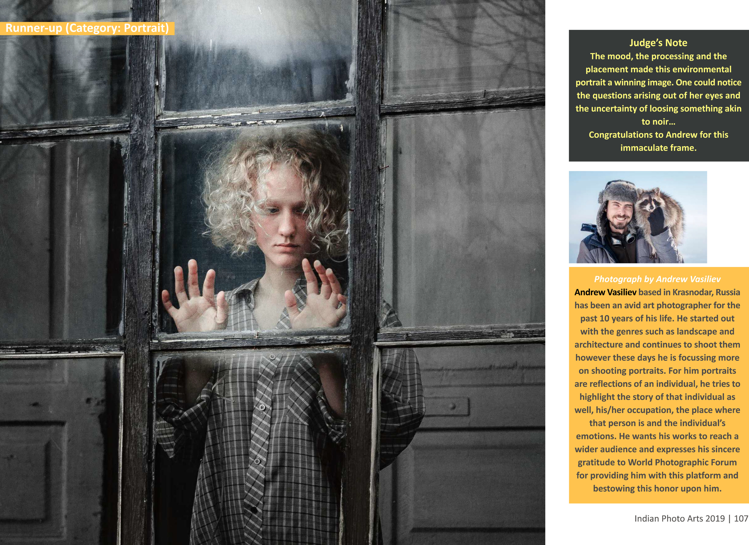 Публикация в PhotoArts. Photographer Andrew Vasiliev