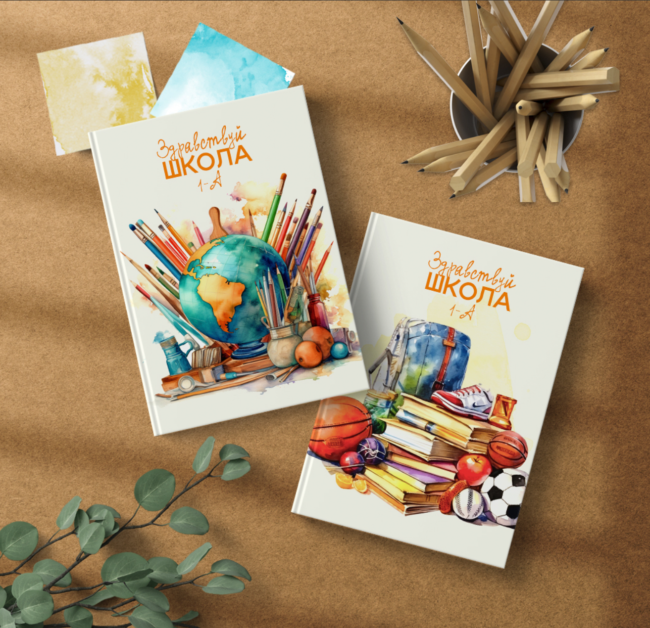 Дизайн альбомов НАЧАЛЬНАЯ ШКОЛА общая верстка. Семейный фотограф в Ярославле Екатерина Затеева