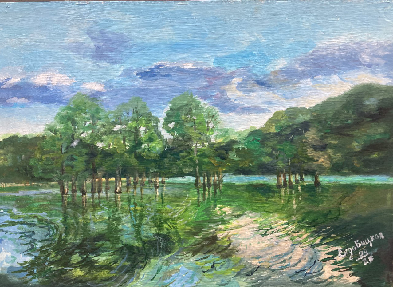 Картины с историями или живопись в путешествиях. ArtZoyaEndovitskaya