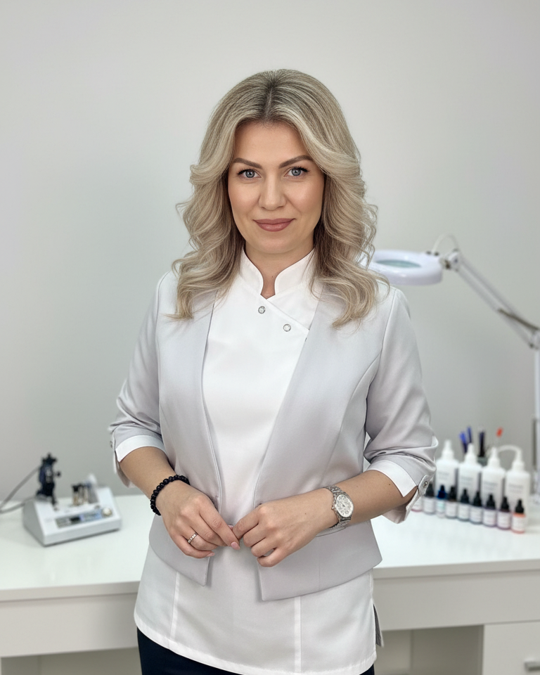 Перманент бровей. Перманент PigmentLab Olga