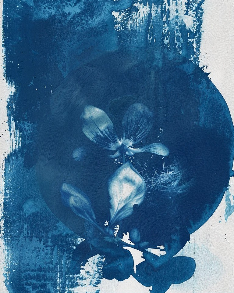 ЦИАНОТИПИЯ. CONTEMPORARY ARTIST OLGA ANDRIYASH