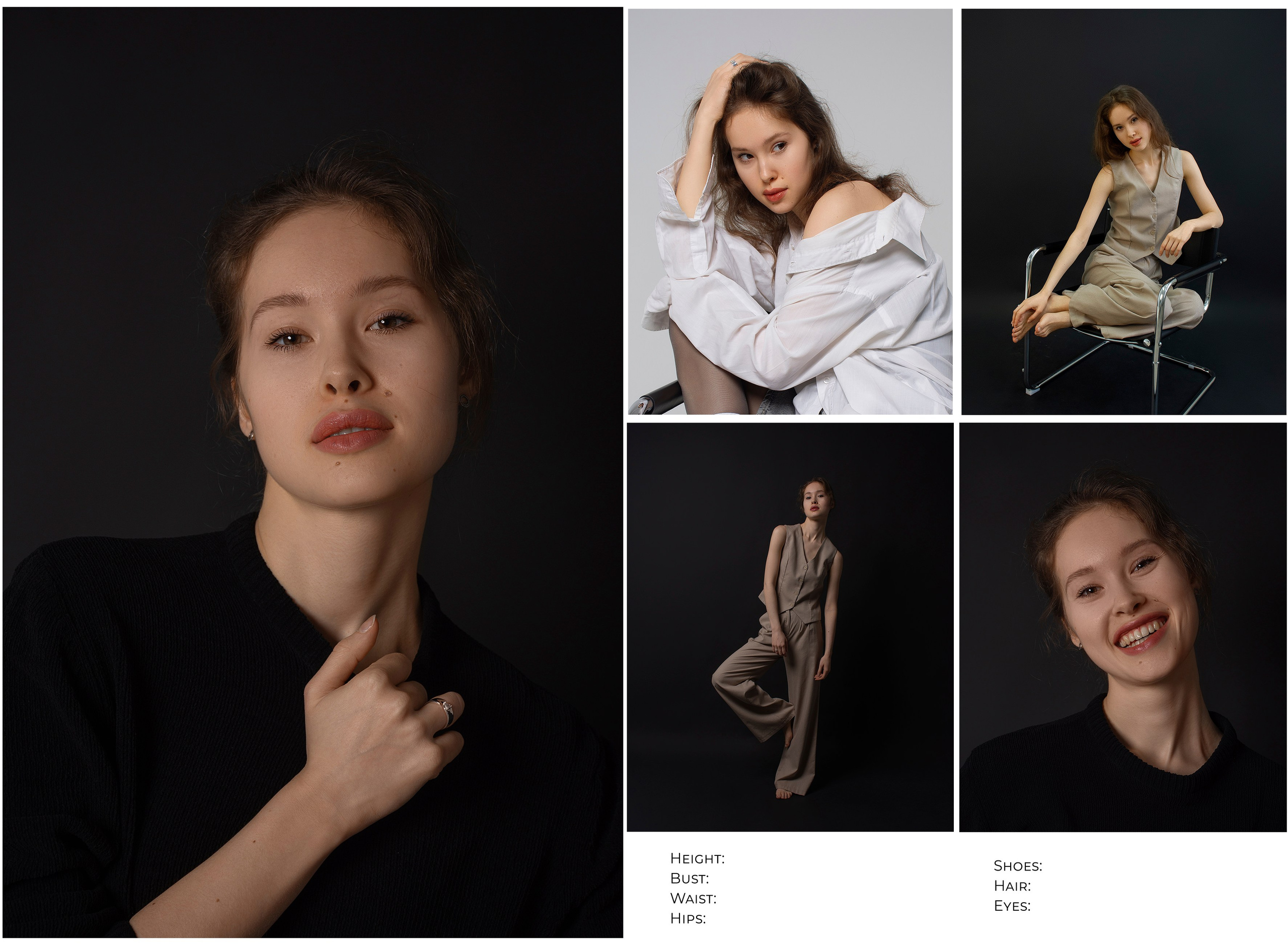 Юлия. Съемка модельных тестов. Фотограф Наталия Стогова