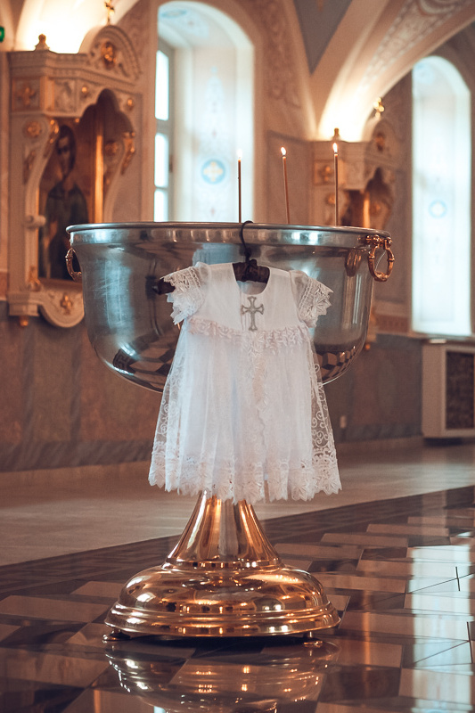 Вещи, необходимые для крещения: