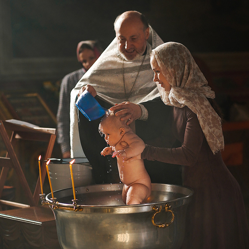 крещение купель