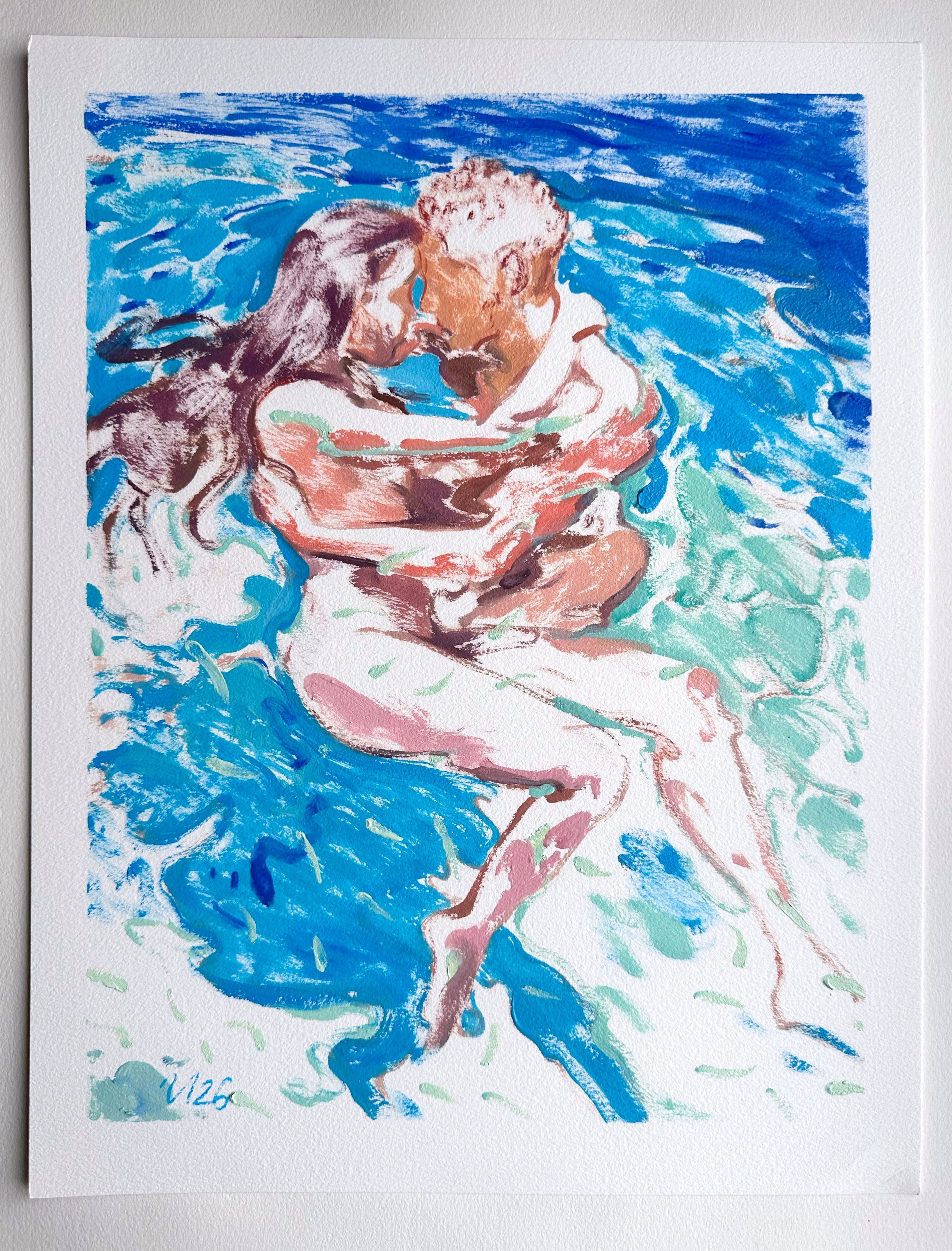 Доступные работы на бумаге (акрил/масло). Визуальный художник Илья Филатов