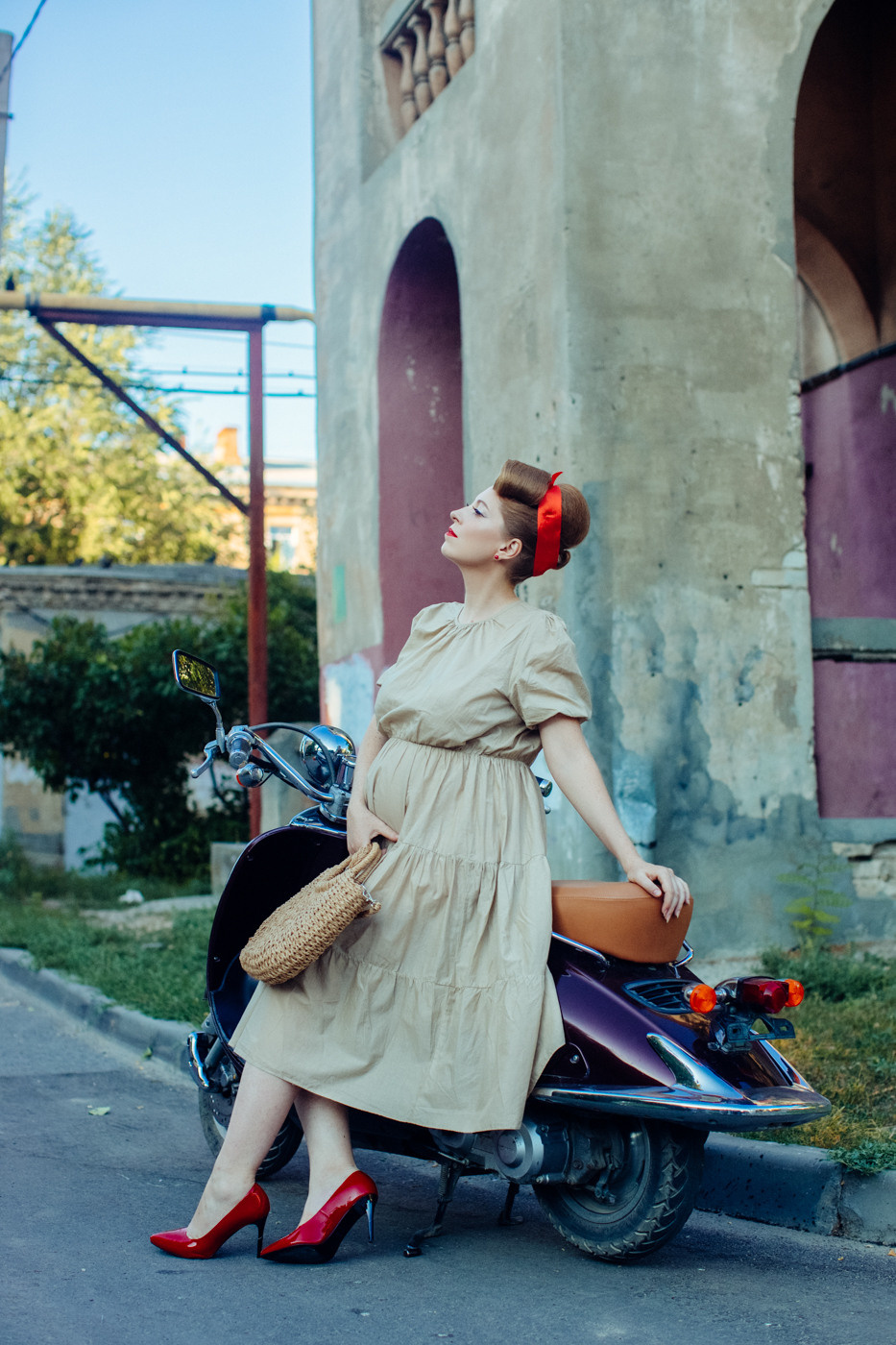 Одежда для беременных. Фотографы в городе Волгограде — Людмила Агеева и Алексей Околелов