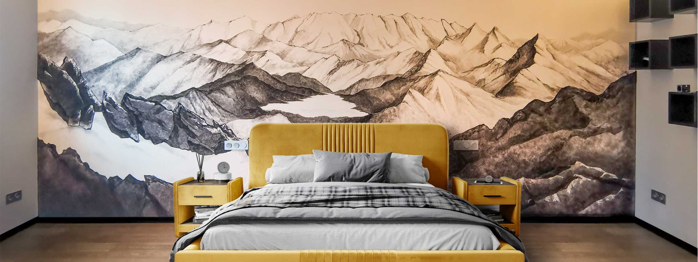 Роспись стен Москва — художник по росписи стен Долгополов Юрий