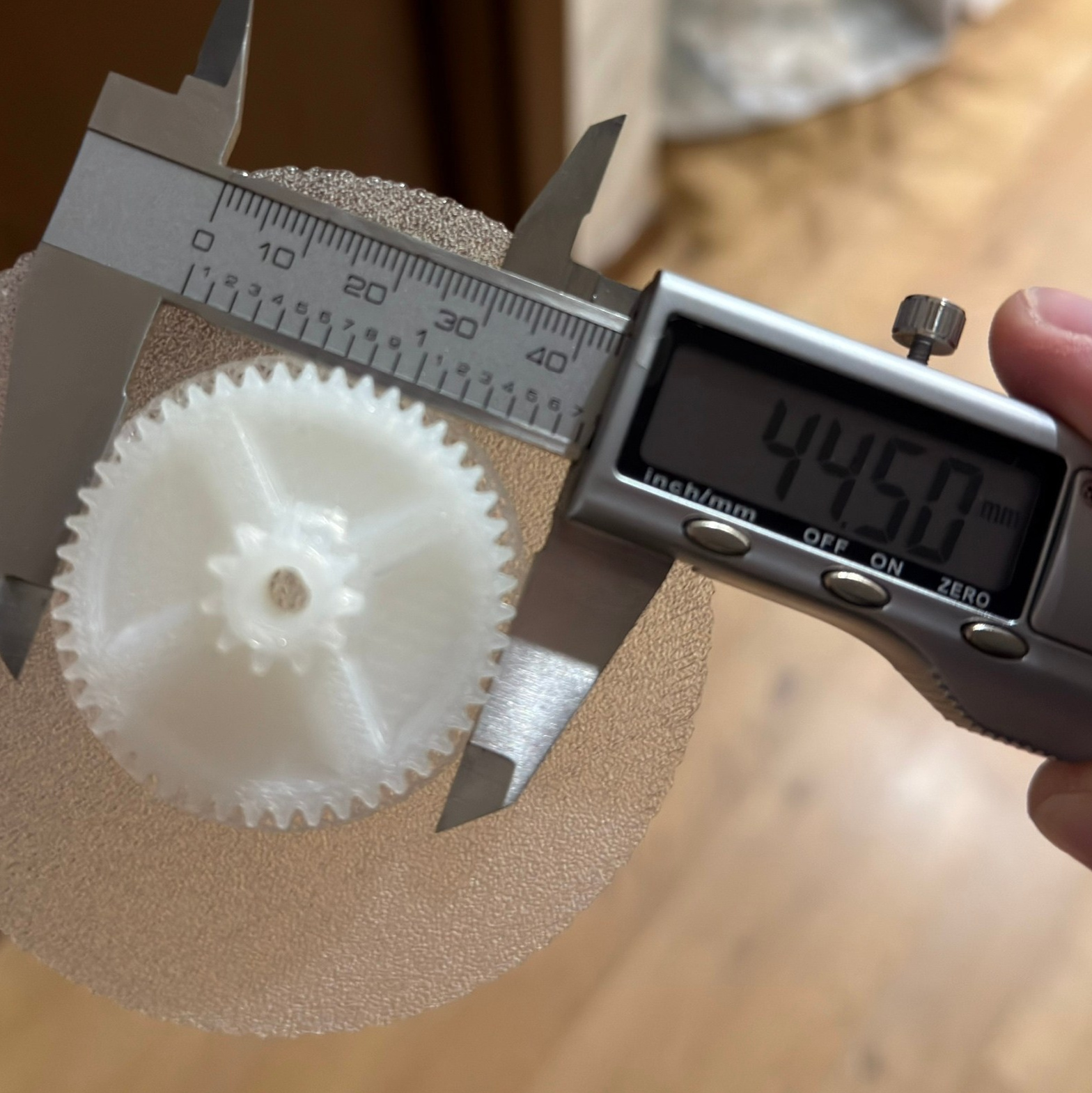 Ремонт шестерни от электротёрки. Фокстон3D | Профессиональная 3D-печать в Ухте с гарантией качества | Честный расчет